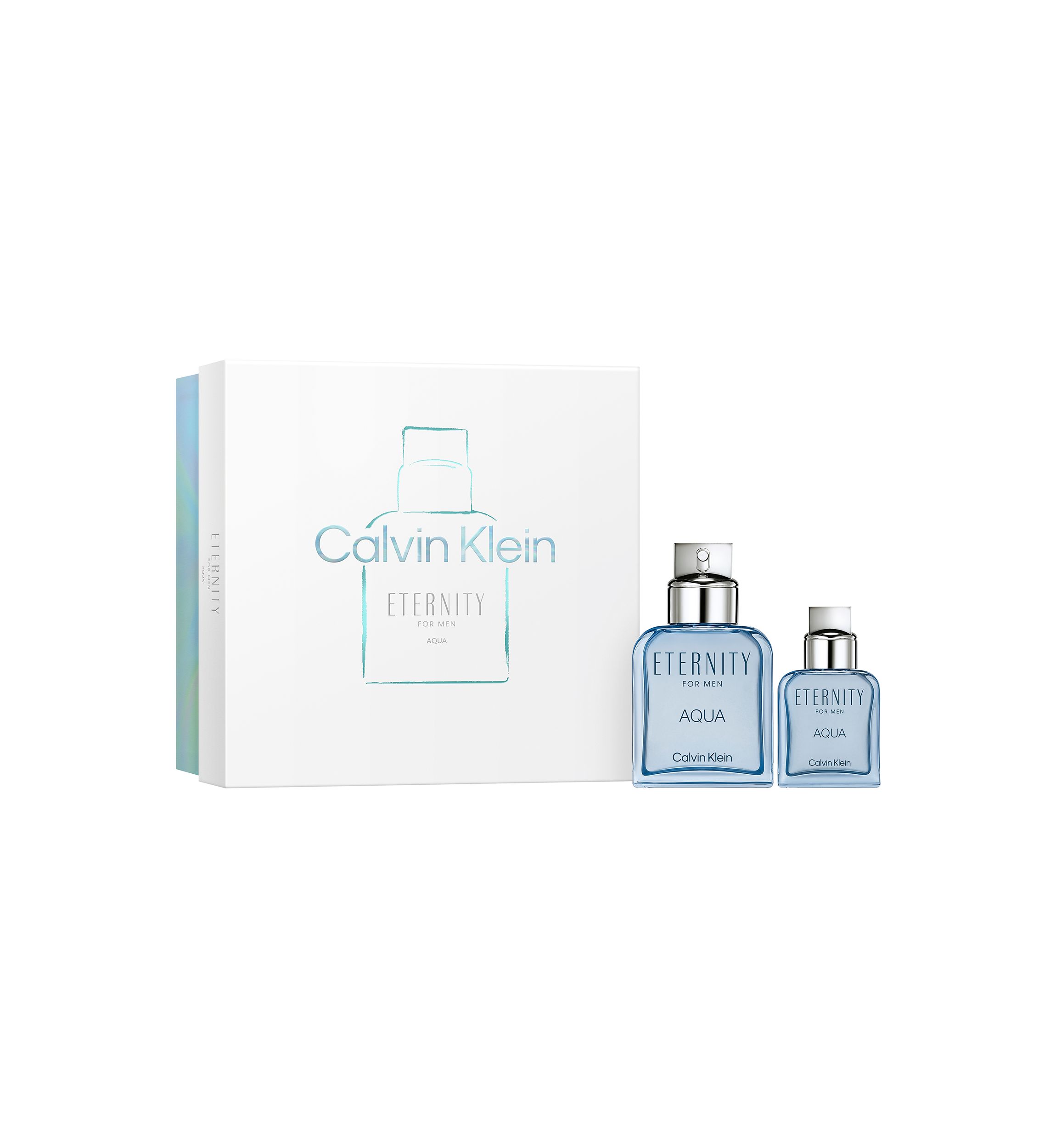 Mens 2-Piece Eternity Aqua Eau de Toilette Gift Set - $156 Value!