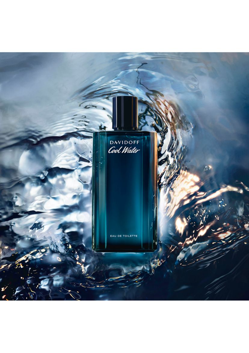 Mens 3-Piece Cool Water Eau de Toilette Festive Gift Set