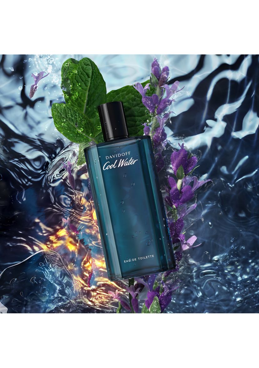 Mens 3-Piece Cool Water Eau de Toilette Festive Gift Set