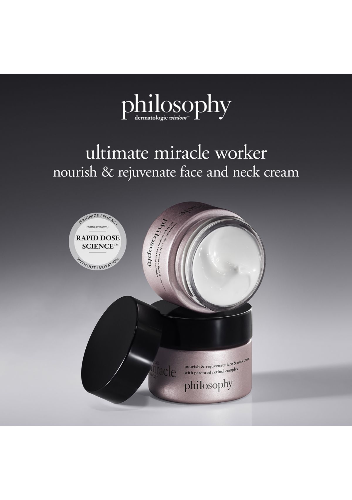 Ultimate Miracle Worker Nourish & Rejuvenate Face & Neck Cream