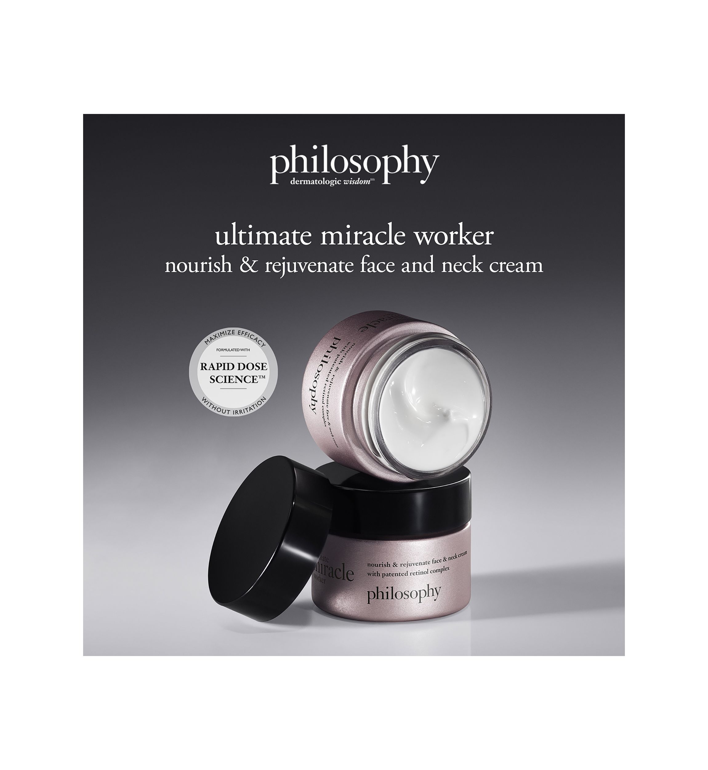 Ultimate Miracle Worker Nourish & Rejuvenate Face & Neck Cream