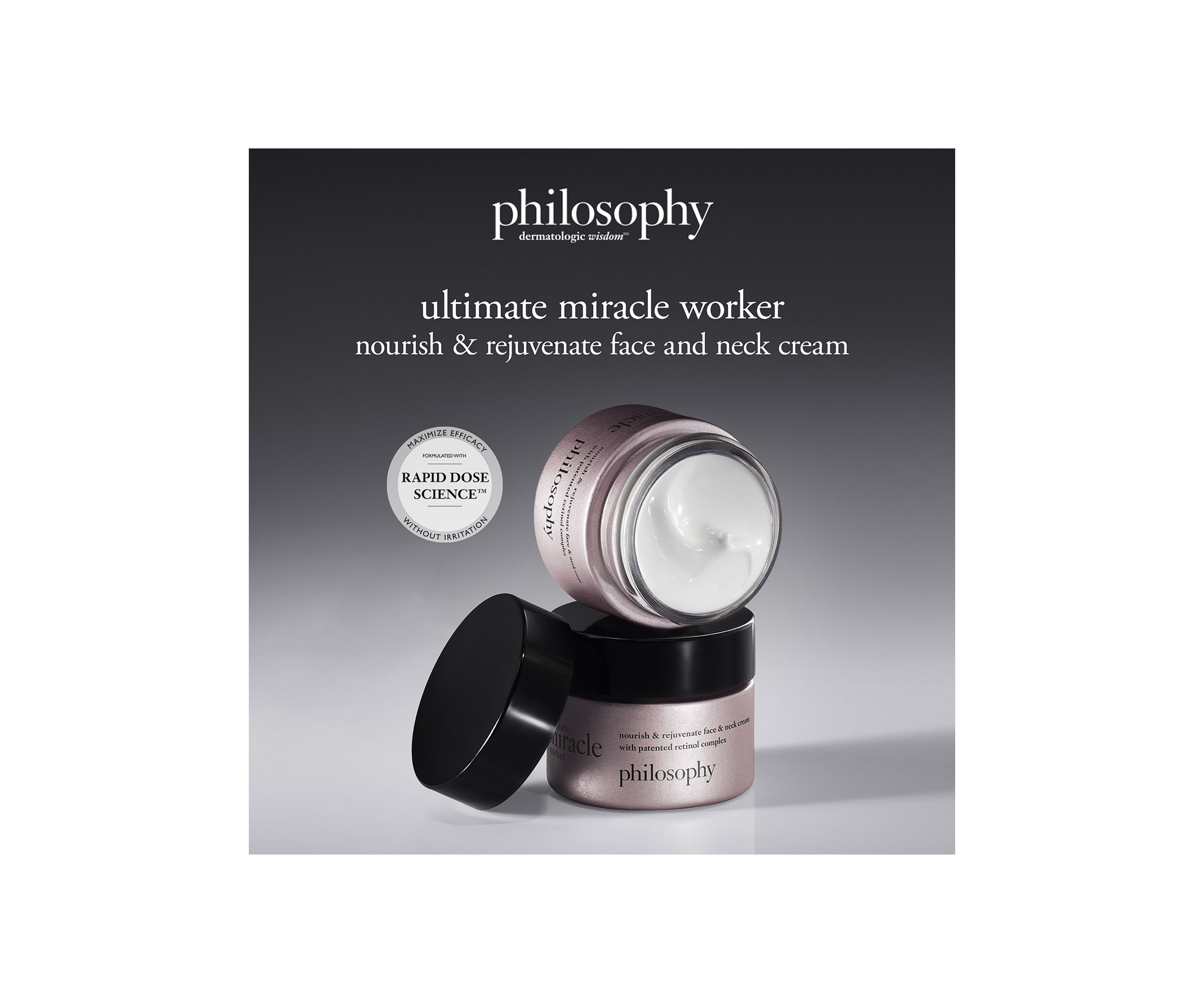 Ultimate Miracle Worker Nourish & Rejuvenate Face & Neck Cream