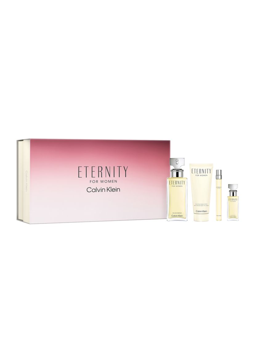 Calvin Klein Women's 4-Piece Eternity Eau de Parfum Gift Set
