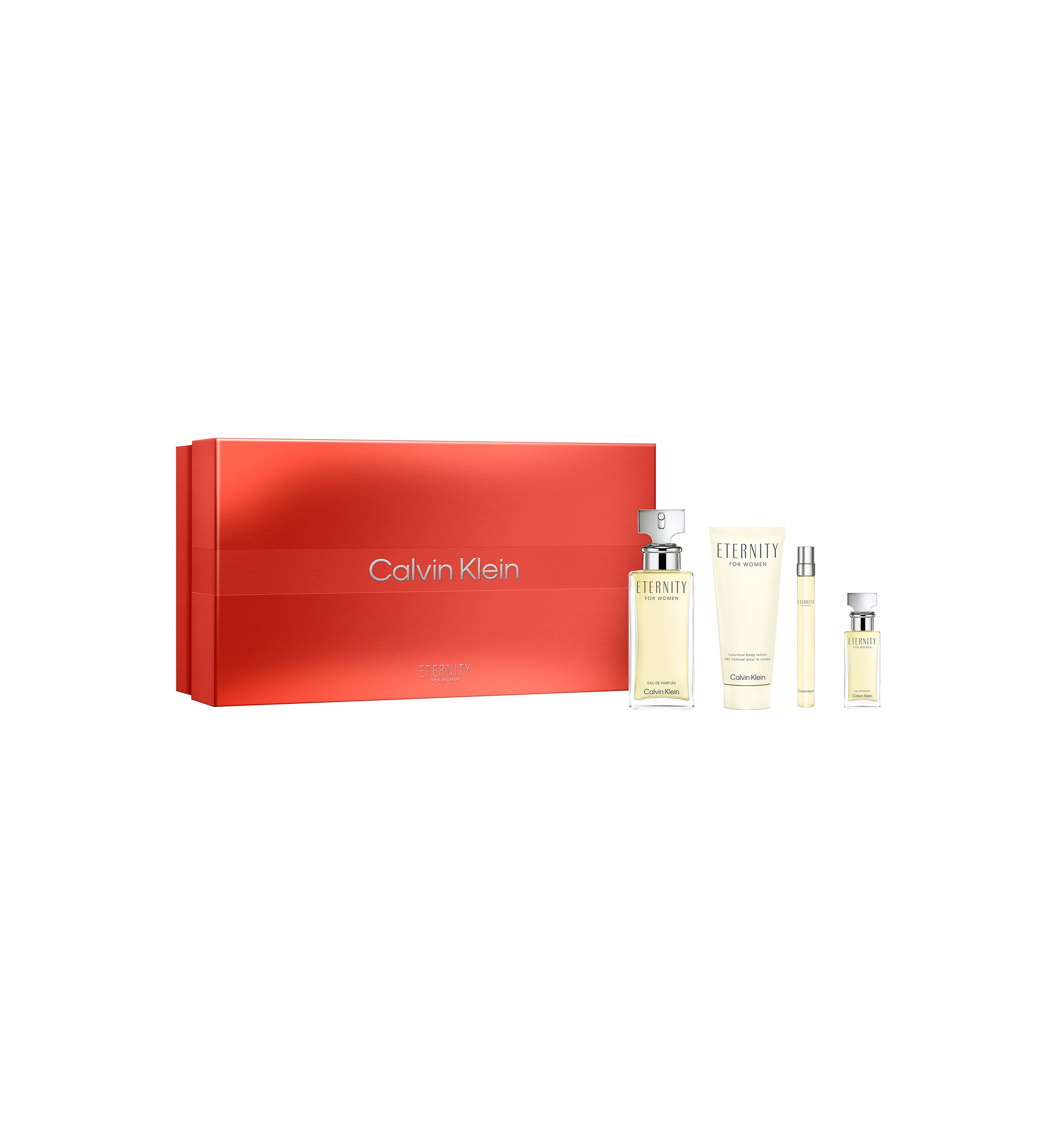 Eternity Eau de Parfum for Women and Body Lotion Gift Set 