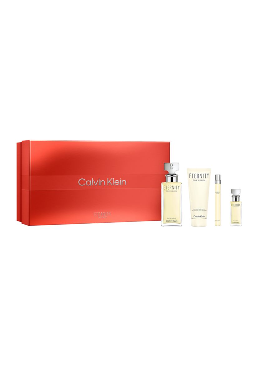 Eternity Eau de Parfum for Women and Body Lotion Gift Set 