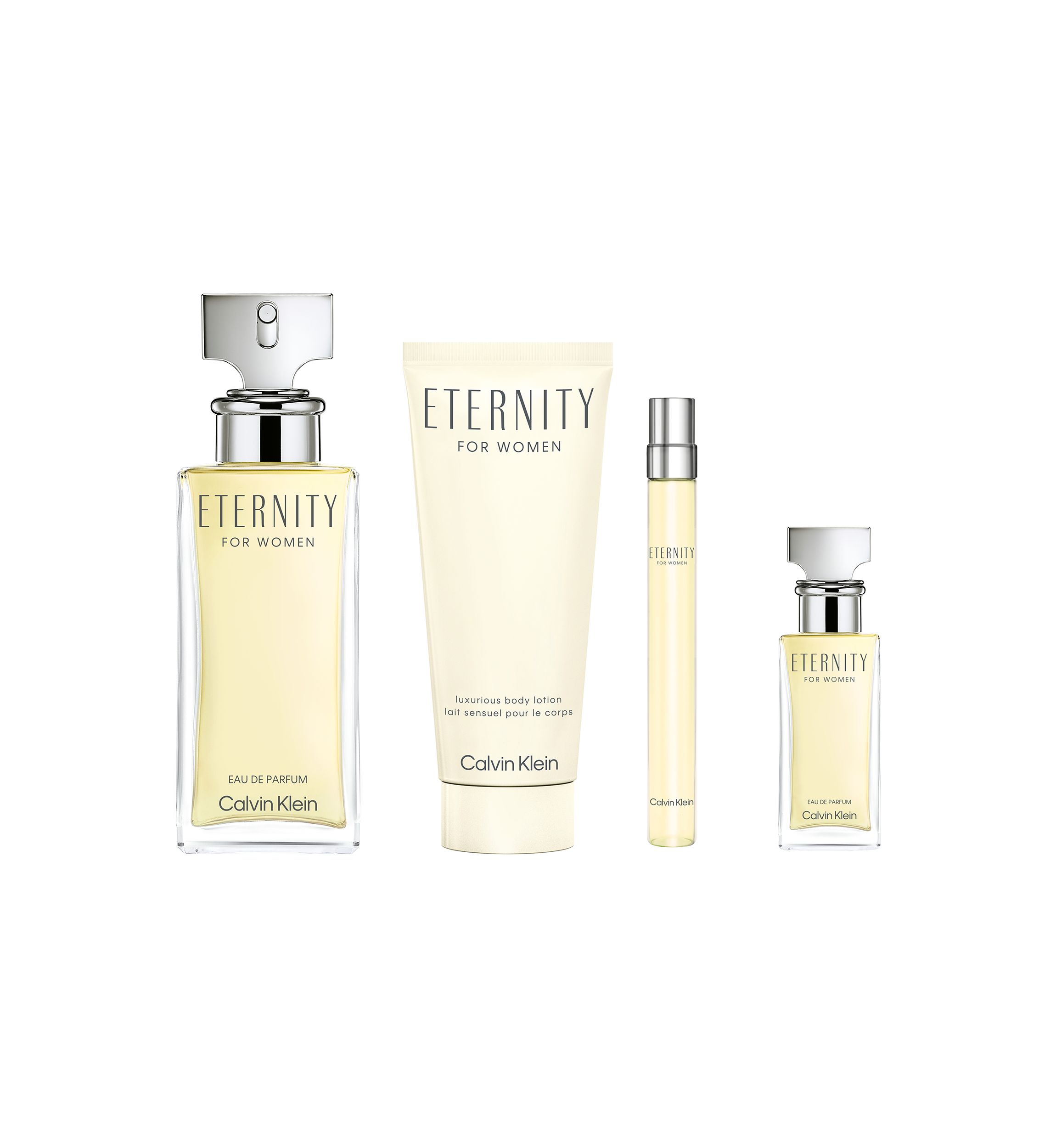 Eternity Eau de Parfum for Women and Body Lotion Gift Set 