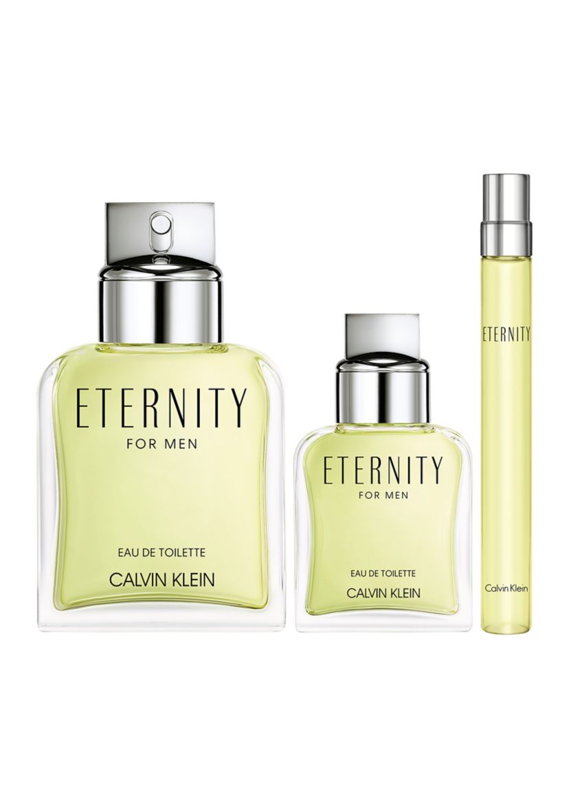 Calvin Klein Eternity Eau de Toilette for Men Trio Gift Set - $213