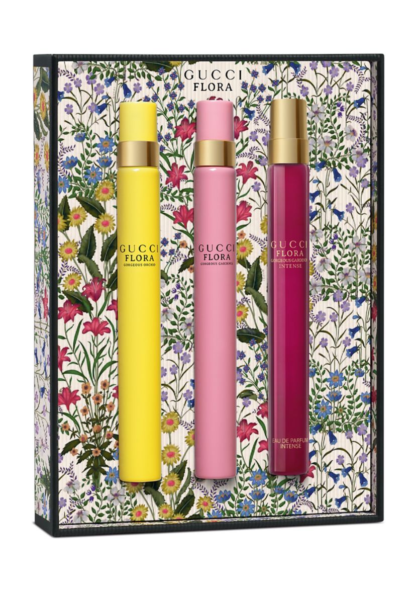 値下げ不可　GUCCI FLORA 香水 3本セット 100ml Gucci Flora Gorgeous Eau de Parfum for Women Trio Gift Set | Belk
