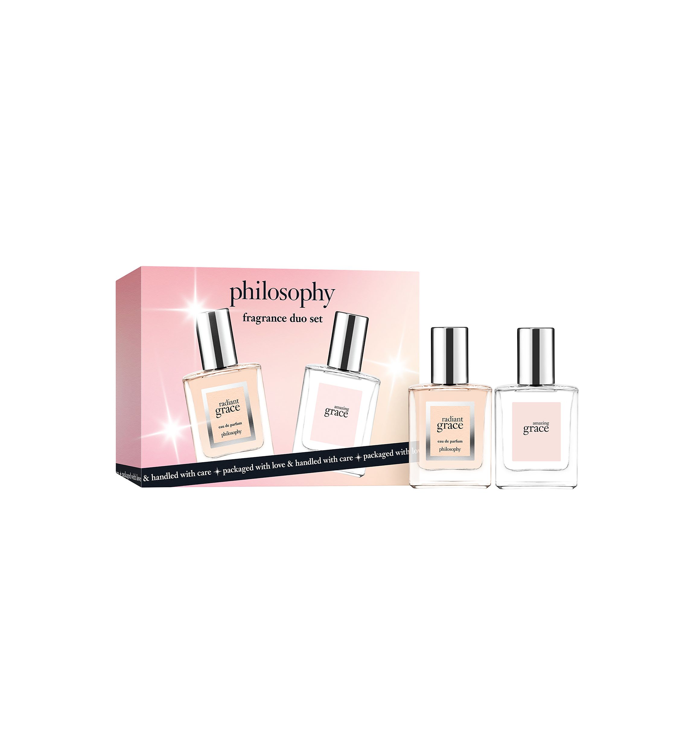 Amazing Grace Eau De Toilette & Radiant Grace Eau De Parfum for Women Limited Edition Duo Gift Set