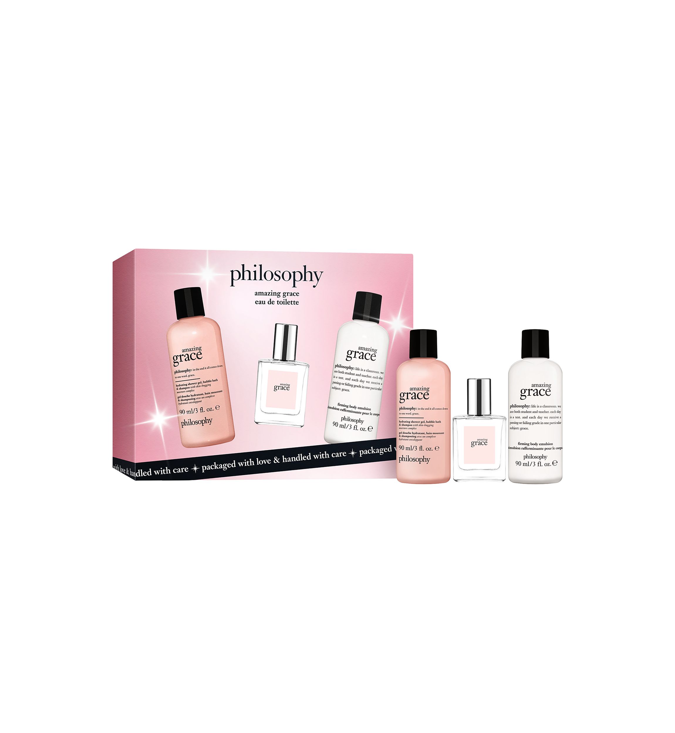 Amazing Grace Eau De Toilette Collection for Women Trio Gift Set