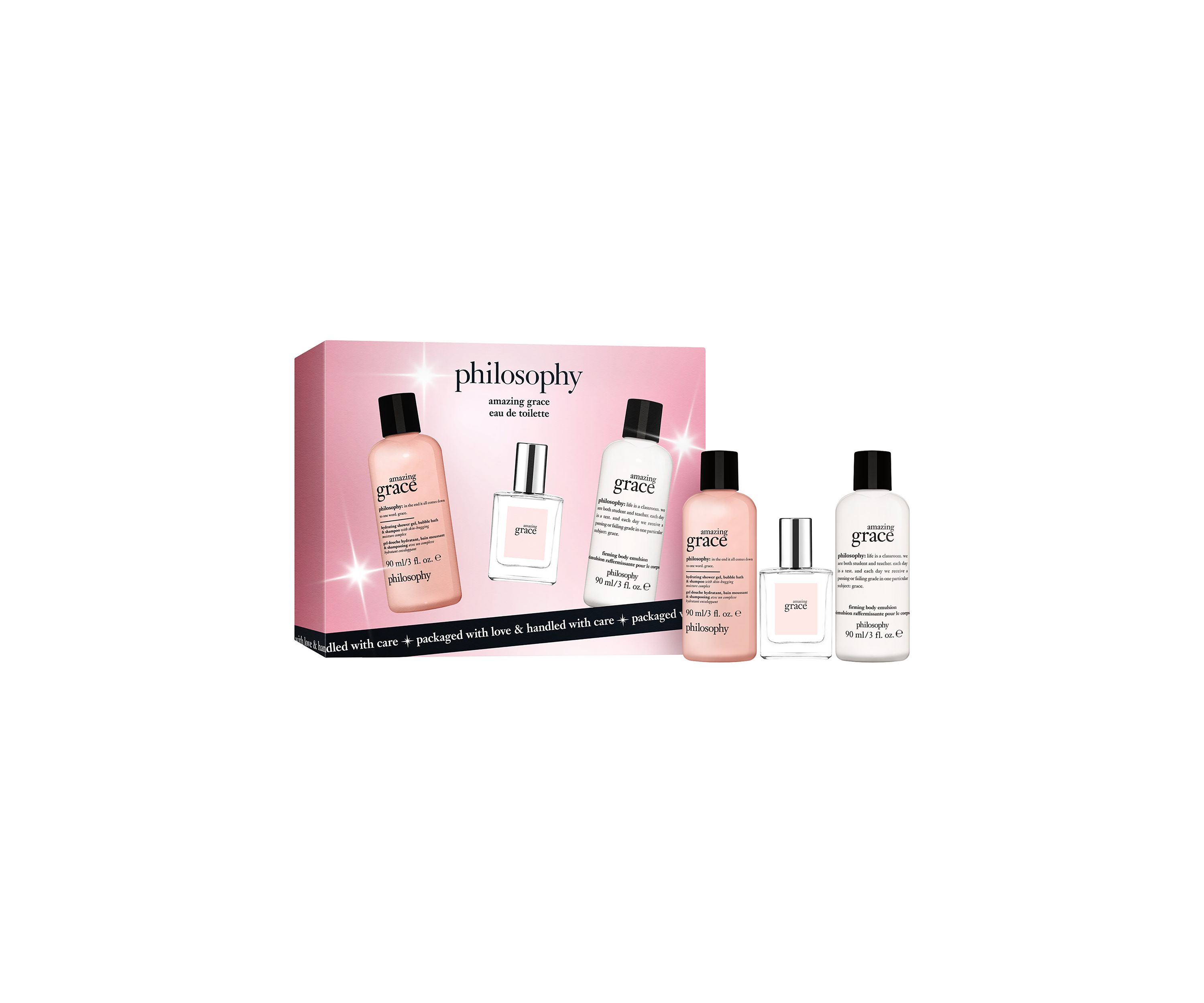  Amazing Grace Eau De Toilette Collection for Women Trio Gift Set 