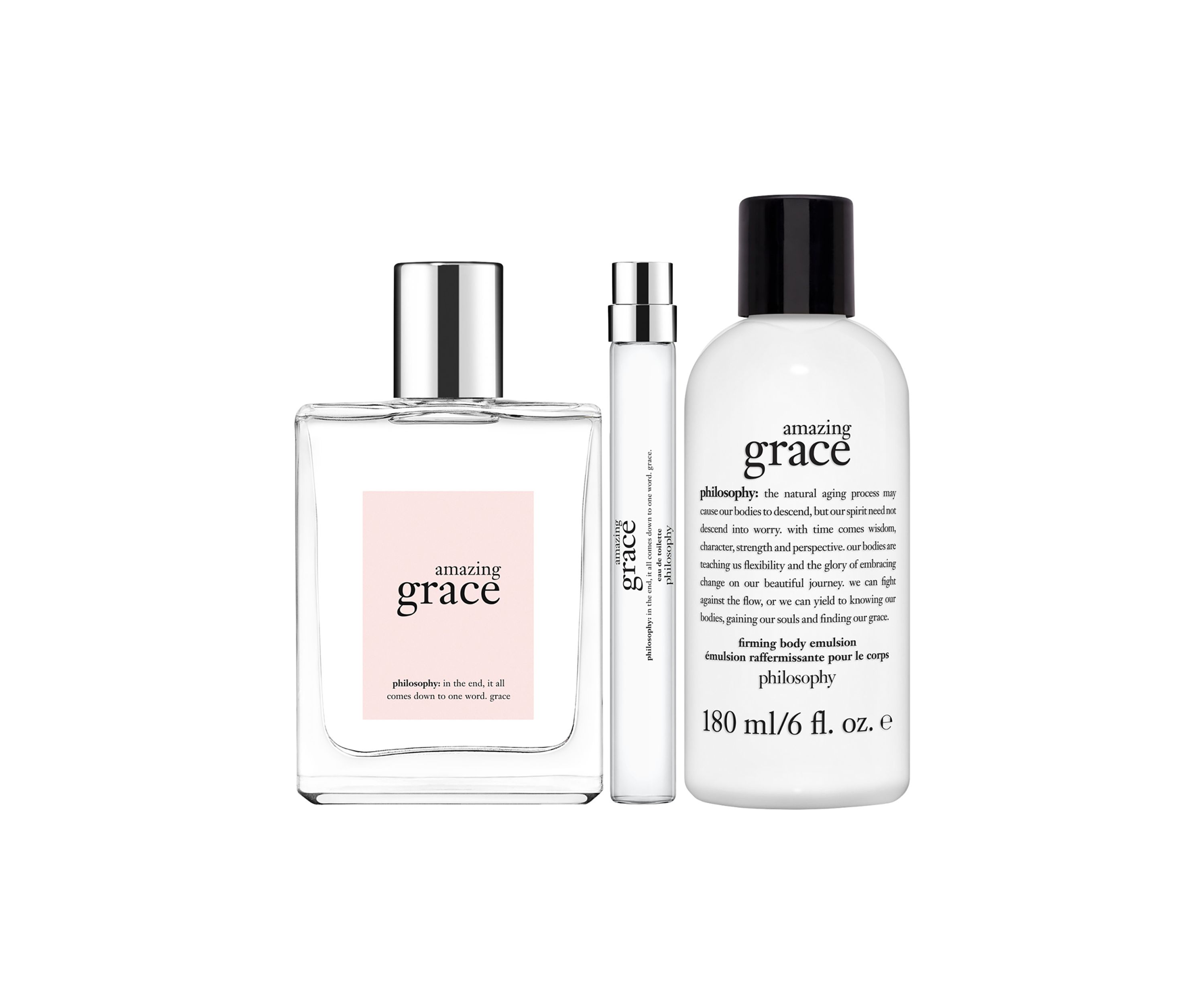  Amazing Grace Eau De Toilette Collection for Women Trio Gift Set 