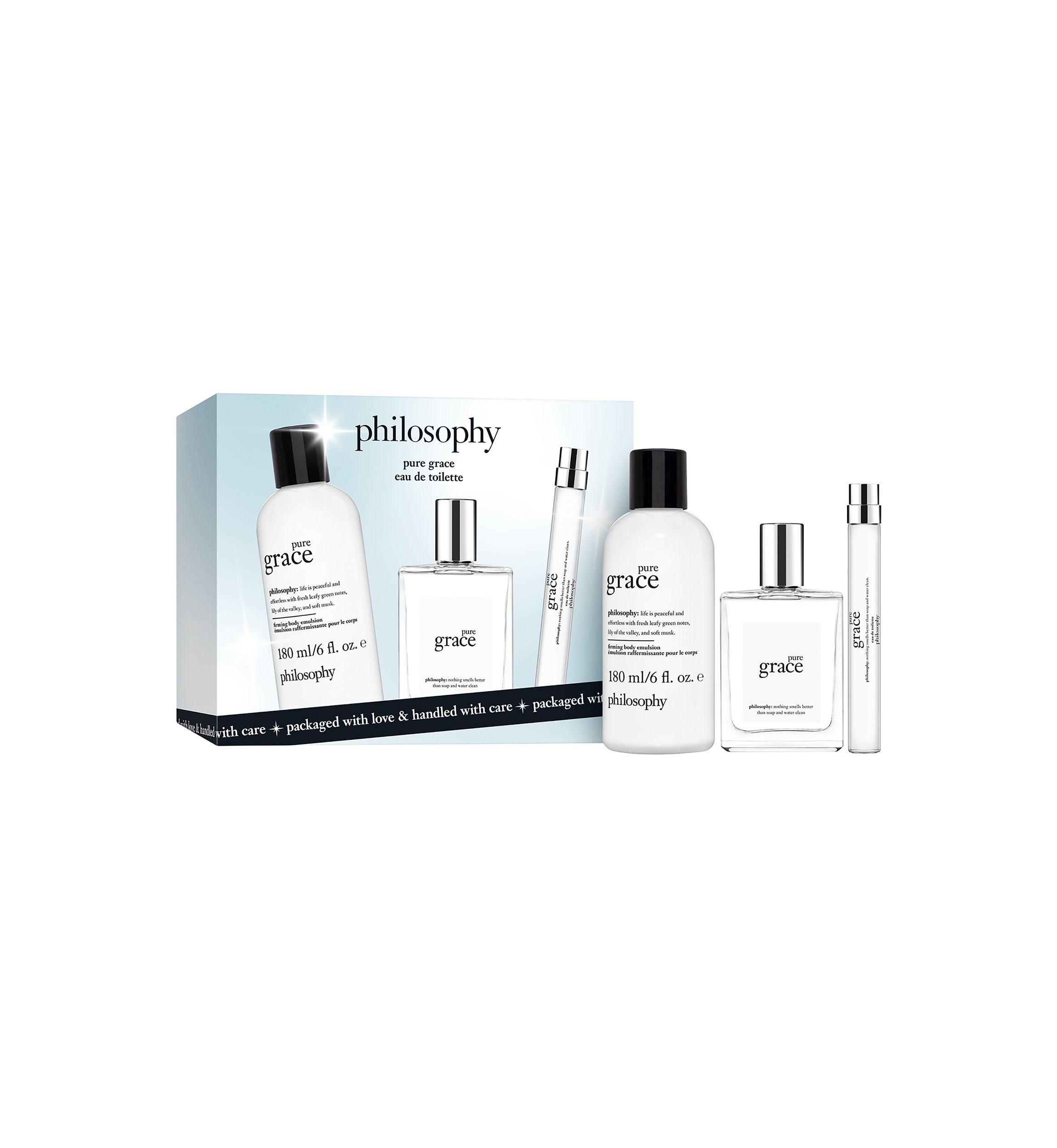 Pure Grace Eau de Toilette for Women Trio Gift Set