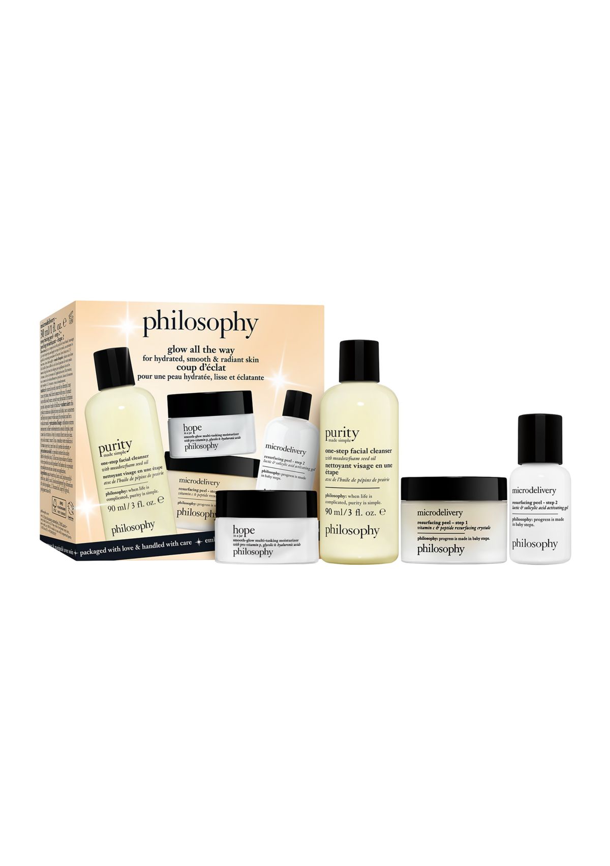 Glow All The Way Skincare Gift Set