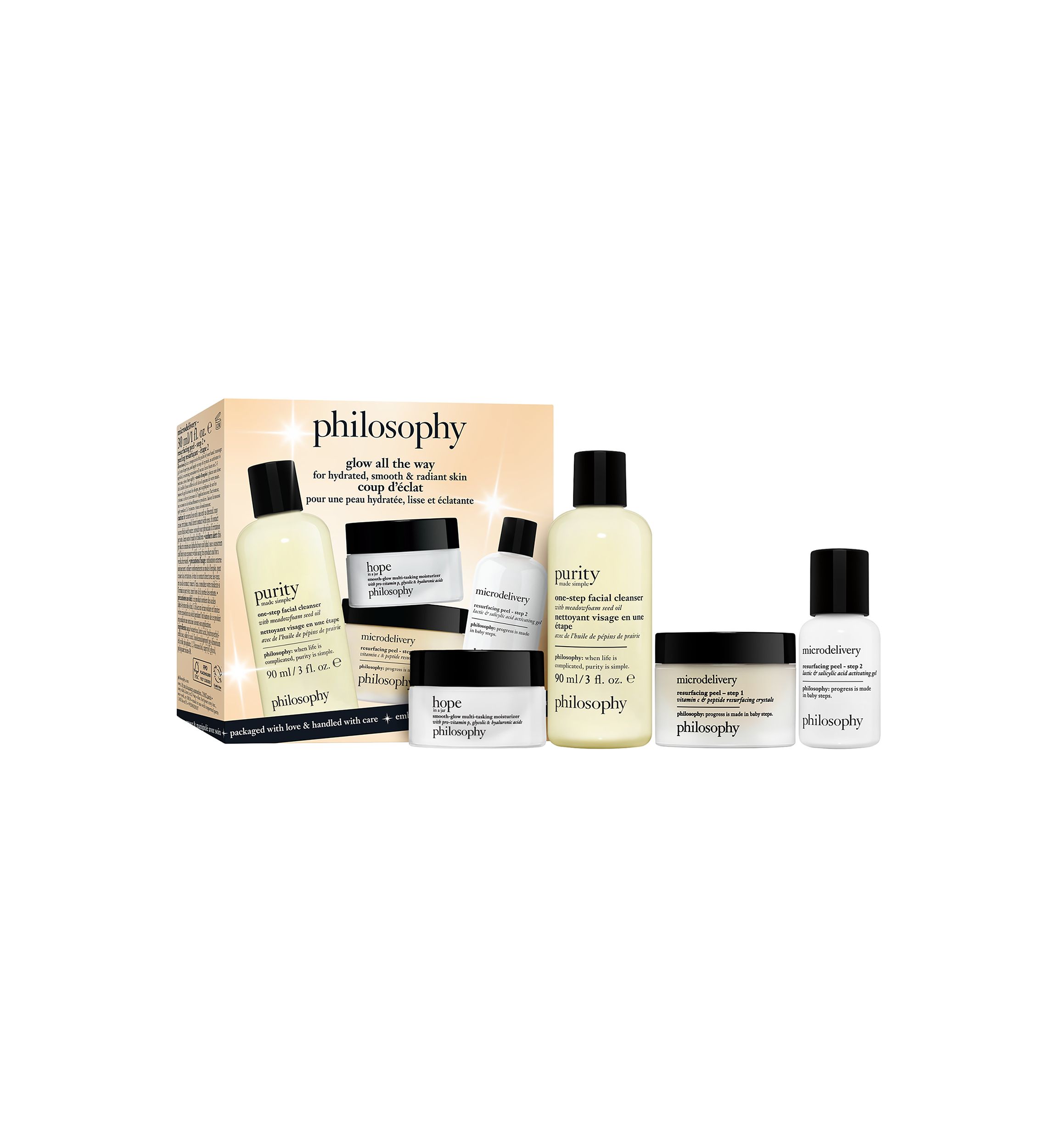 Glow All The Way Skincare Gift Set