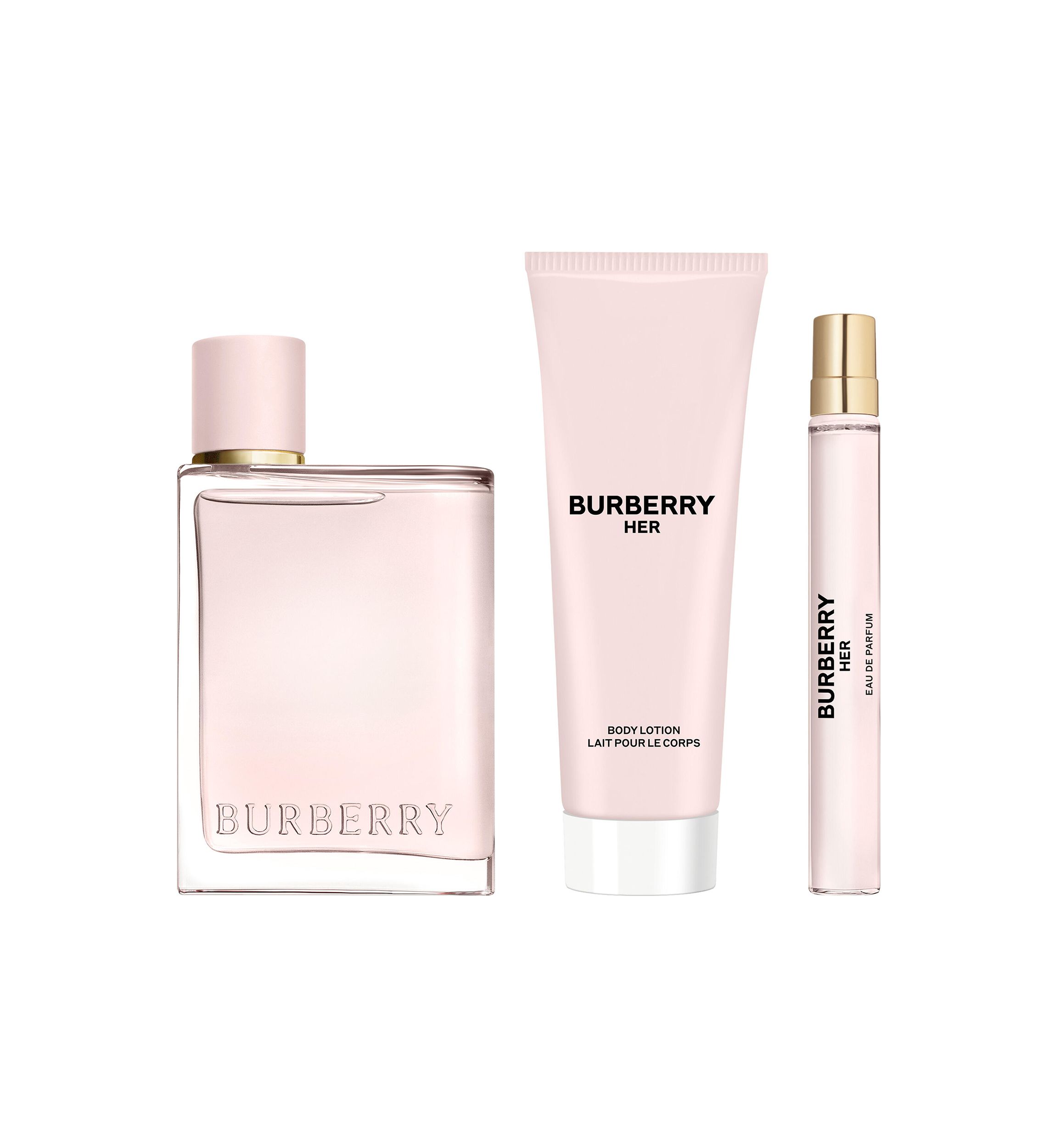 Burberry Her Eau de Parfum for Women & Body Lotion Trio Gift Set
