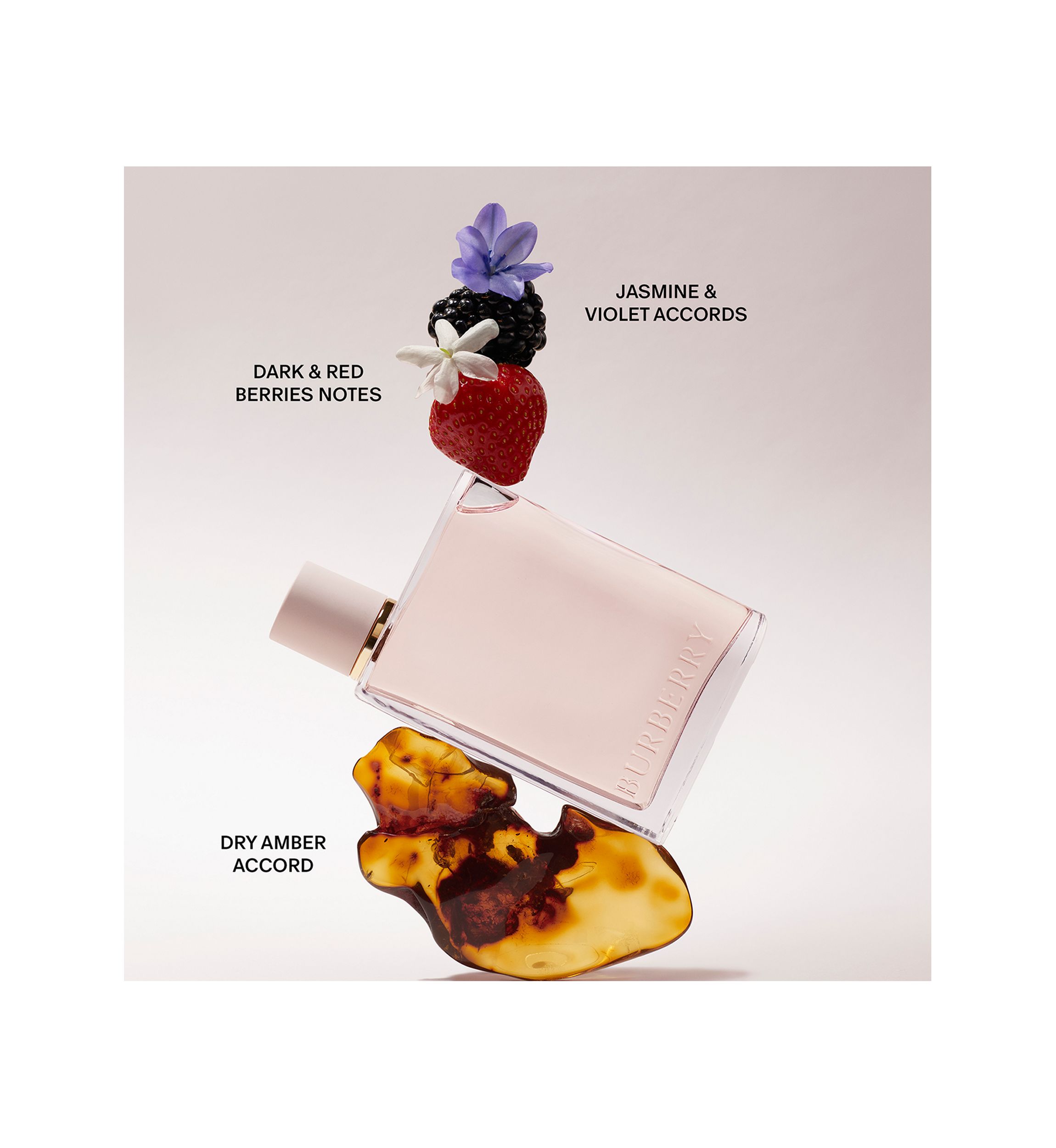 BURBERRY HER 香水3つとキャンドルセット 70g Burberry Her Eau de Parfum for Women & Body Lotion Trio Gift Set