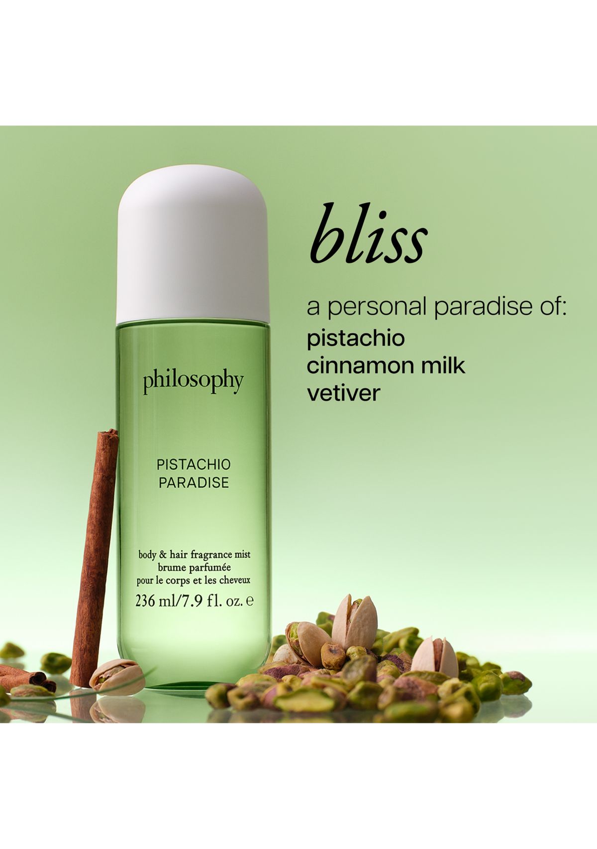 Pistachio Paradise Body & Hair Fragrance Mist For Women