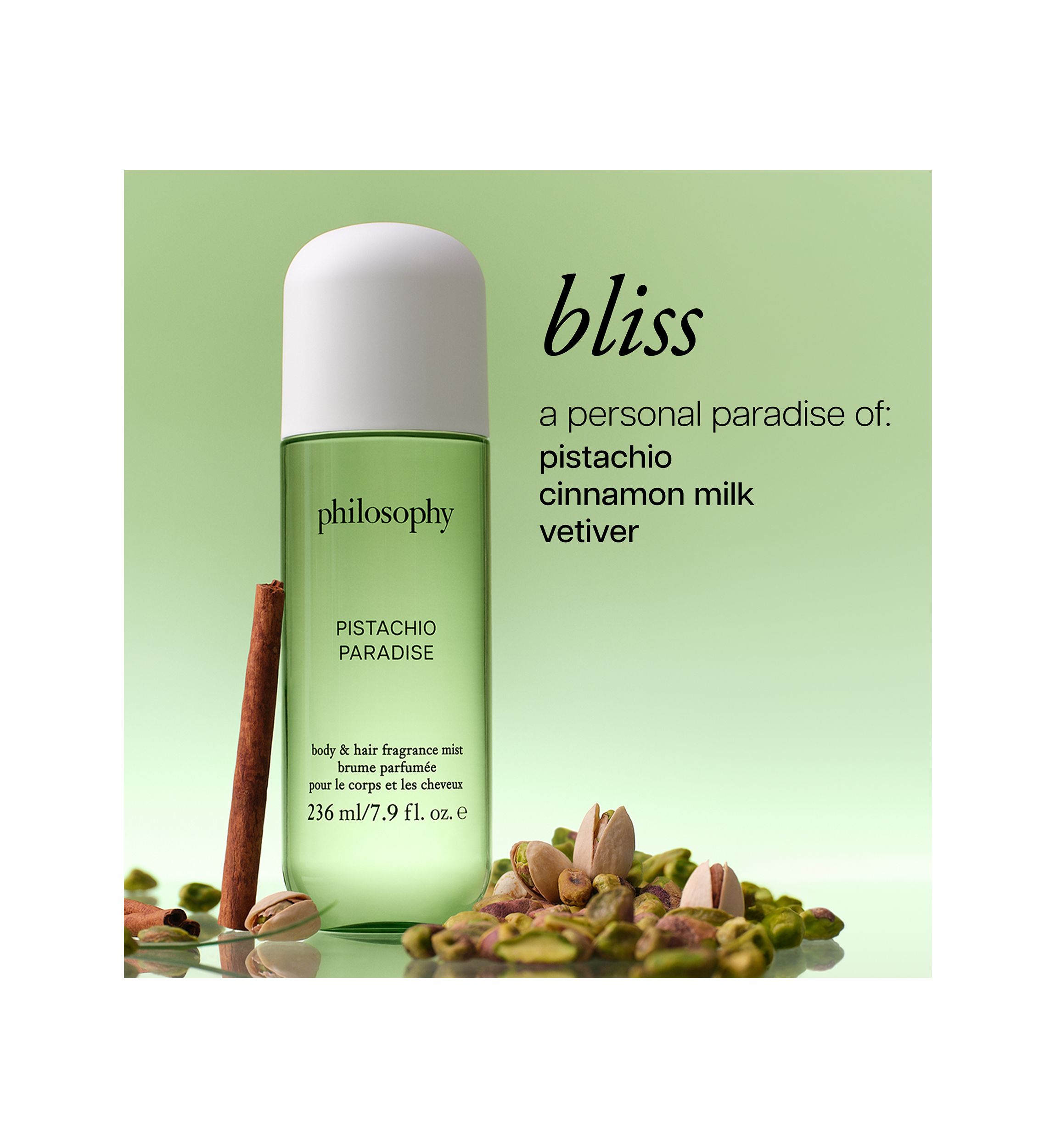 Pistachio Paradise Body & Hair Fragrance Mist For Women