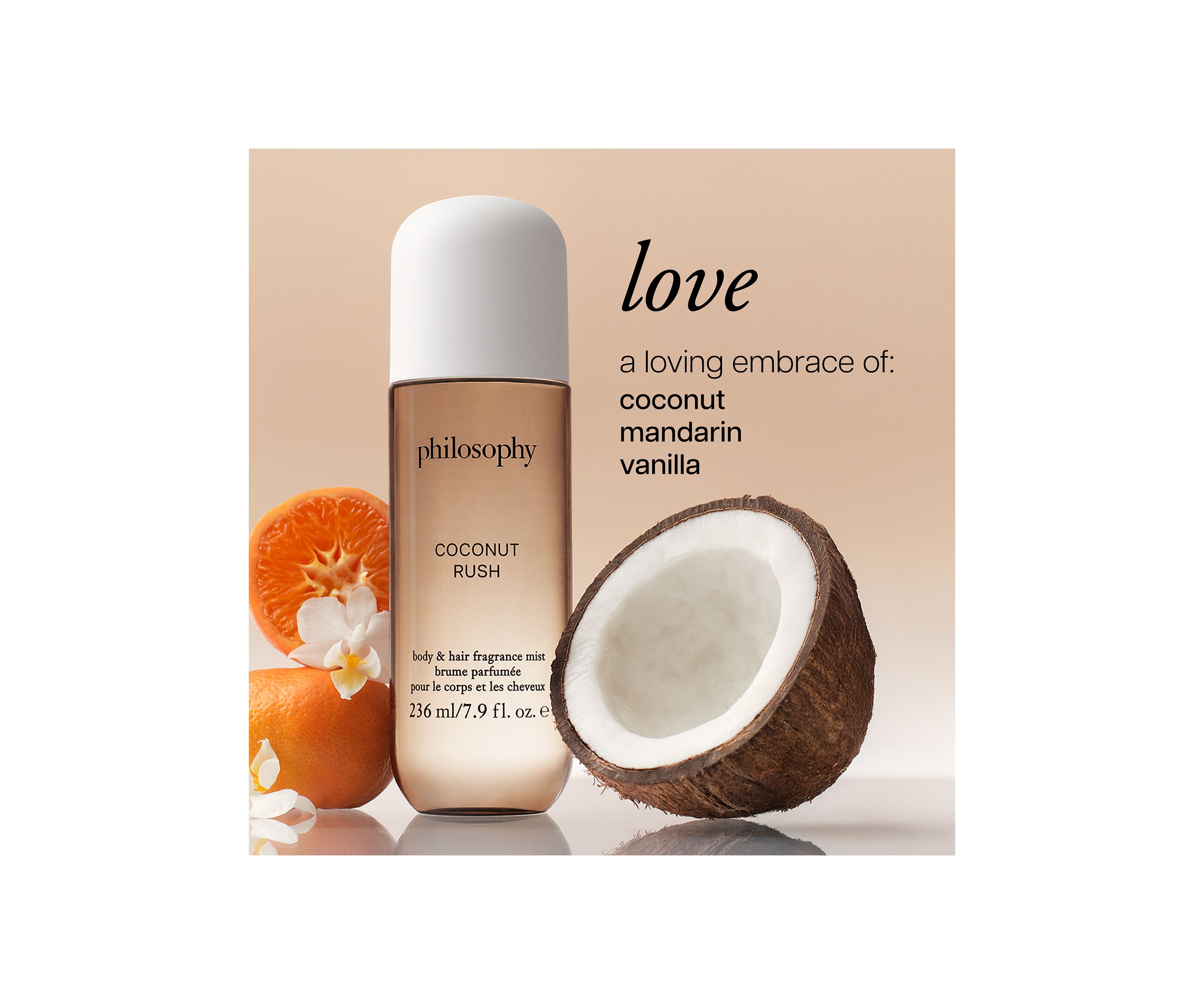Coconut Rush Body & Hair Fragrance Mist For Women