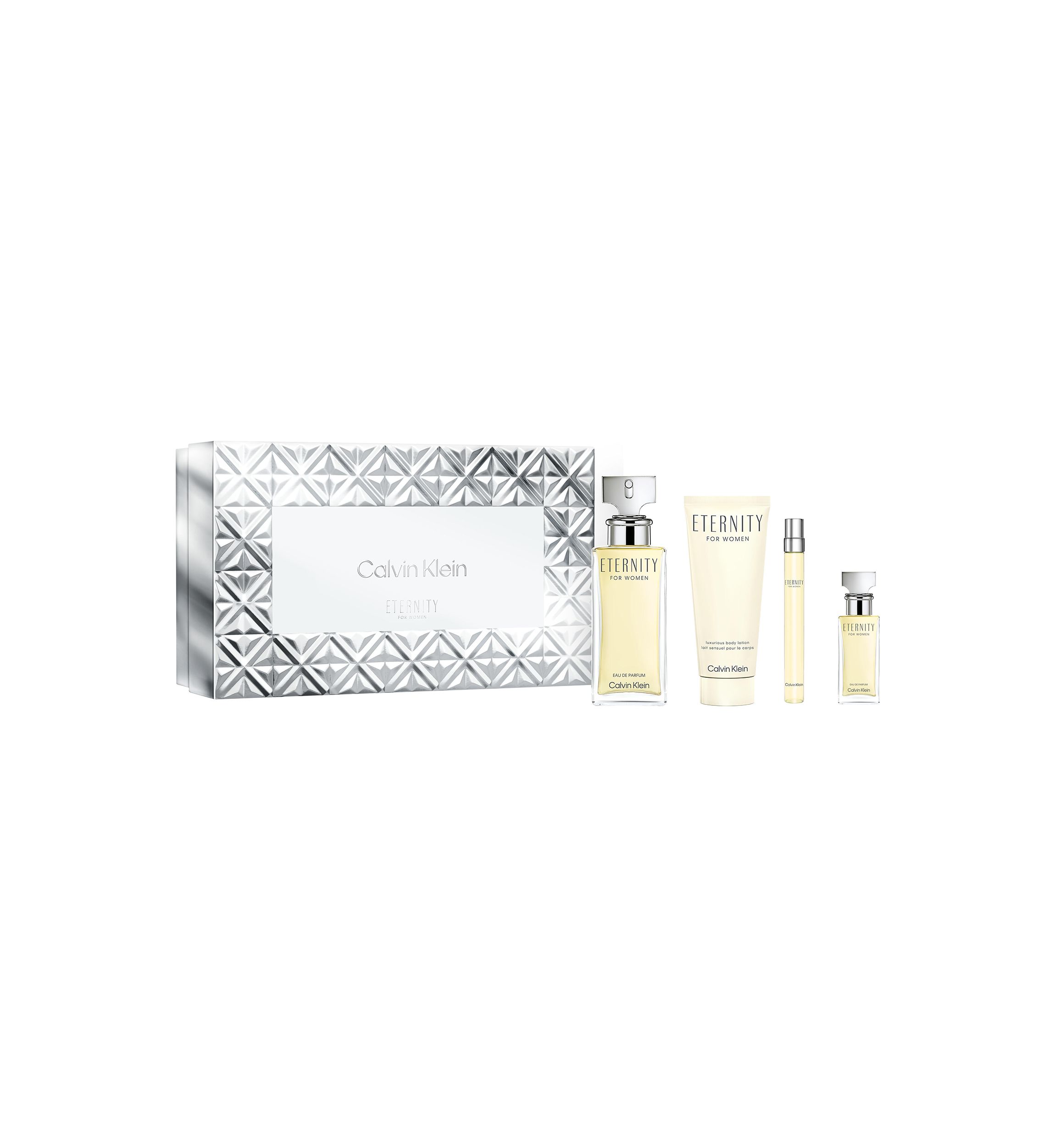 Calvin Klein Eternity Eau de Parfum & Body Lotion 4-Piece Gift Set