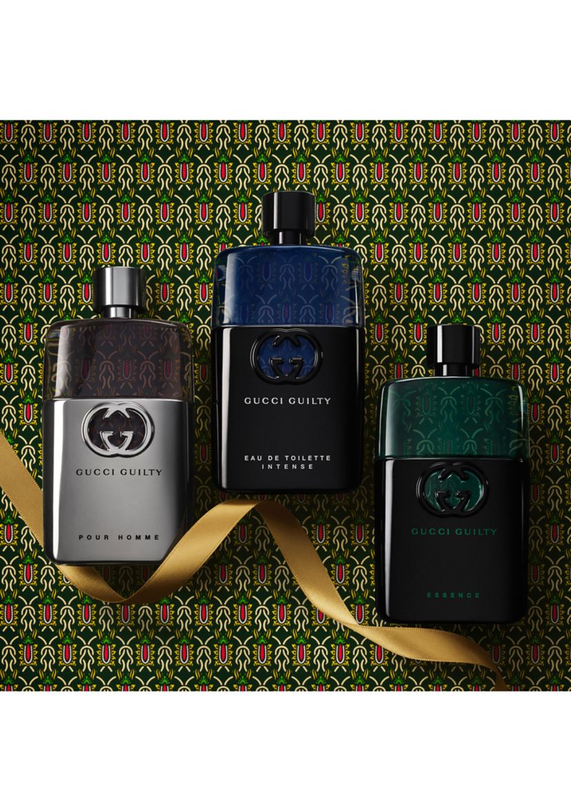 希少！【GUCCI 】ノベルティタンブラーセット オマケ付 Gucci Guilty Pour Homme Cologne Travel Spray Discovery Gift Set