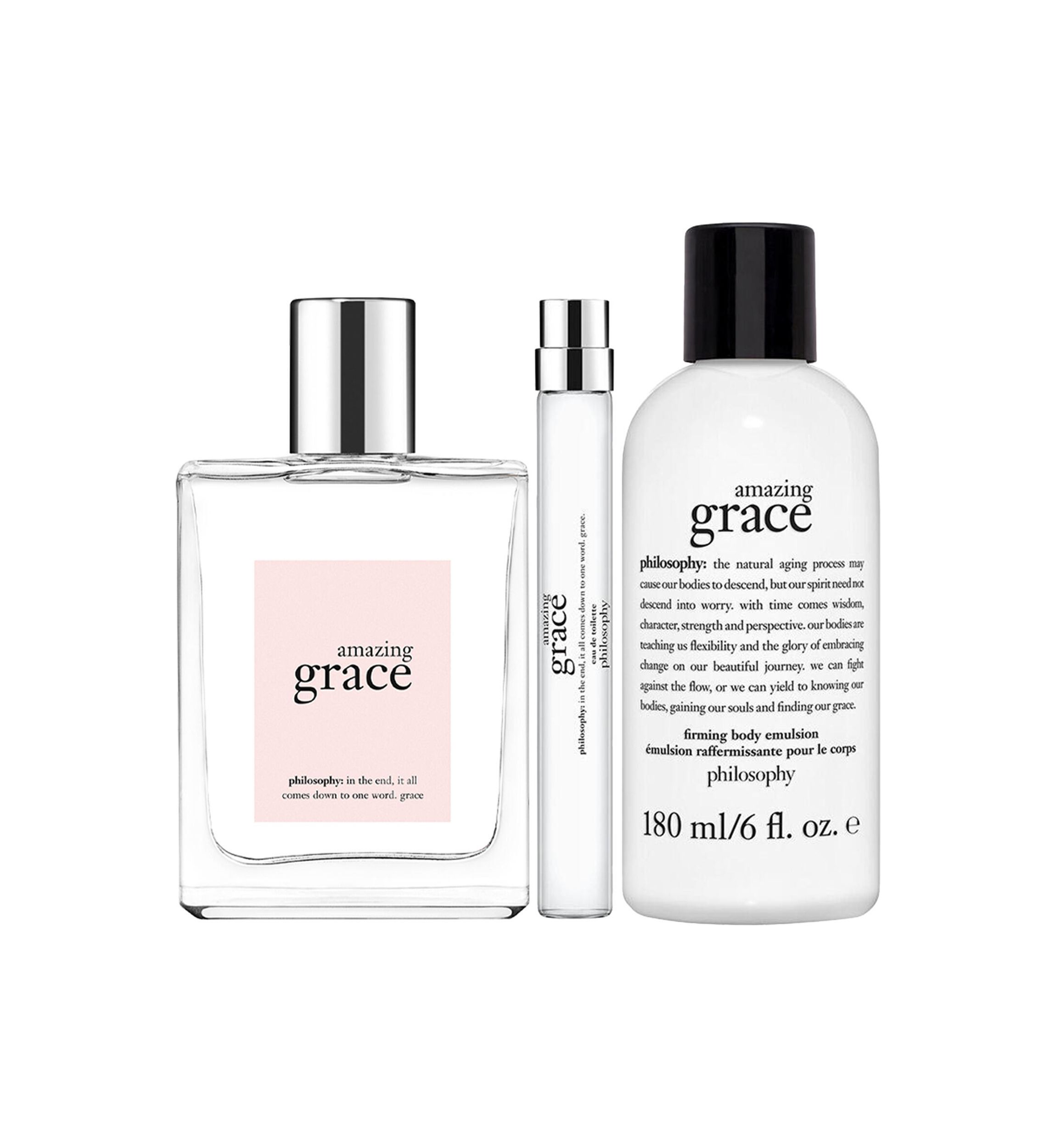 philosophy Amazing Grace Eau De Toilette & Body Emulsion Trio Gift