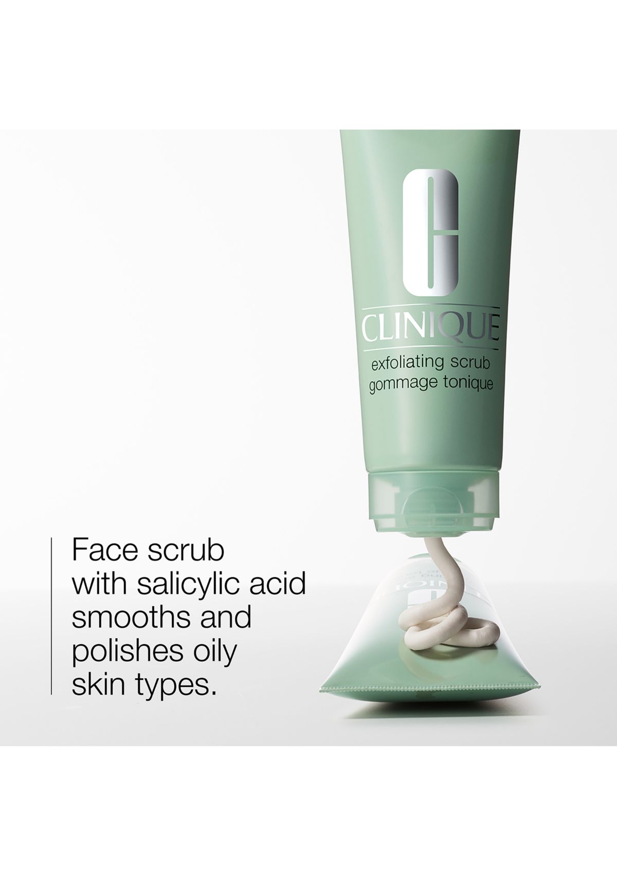 Exfoliating Face Scrub with Salicylic Acid