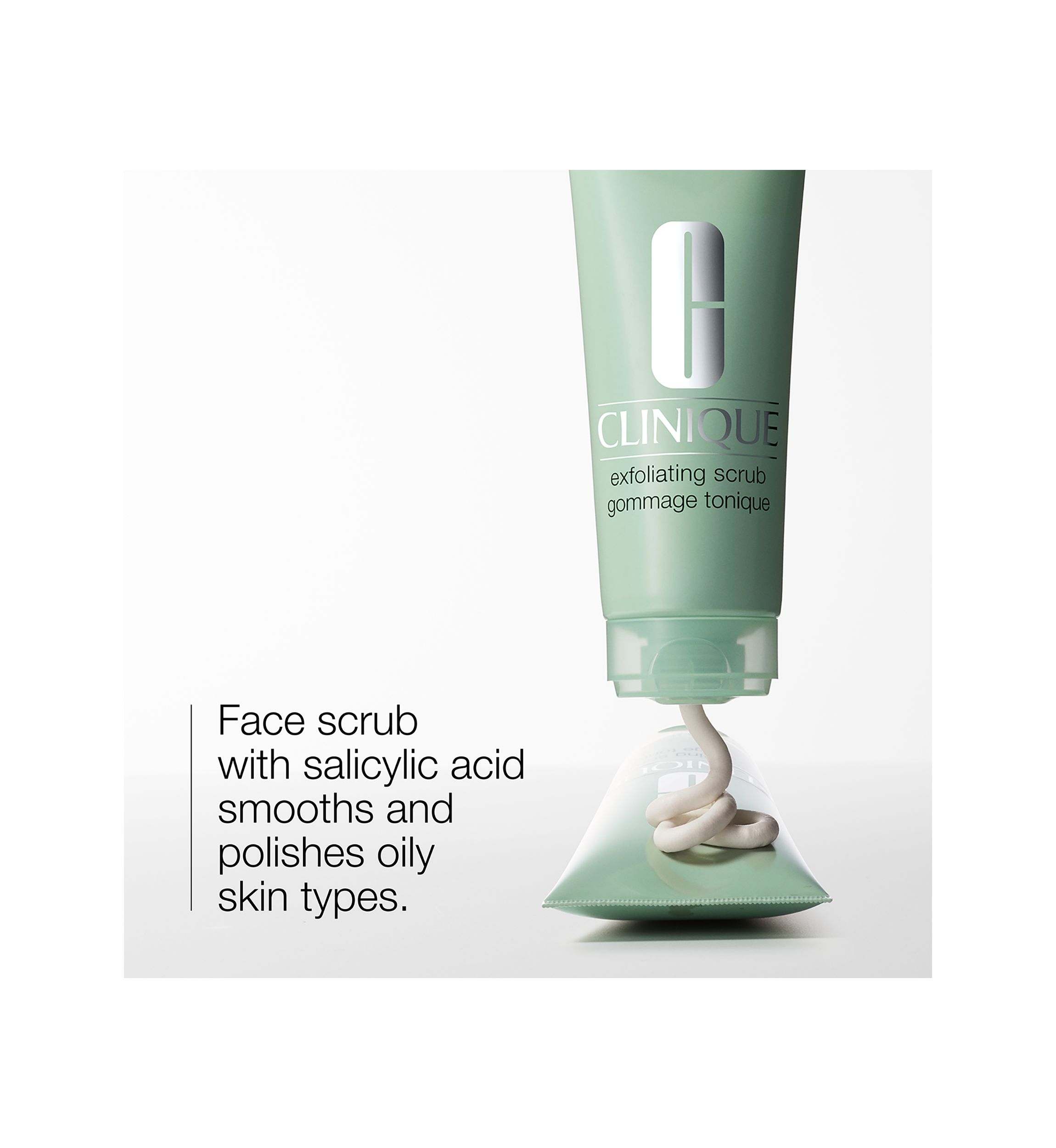 Exfoliating Face Scrub with Salicylic Acid