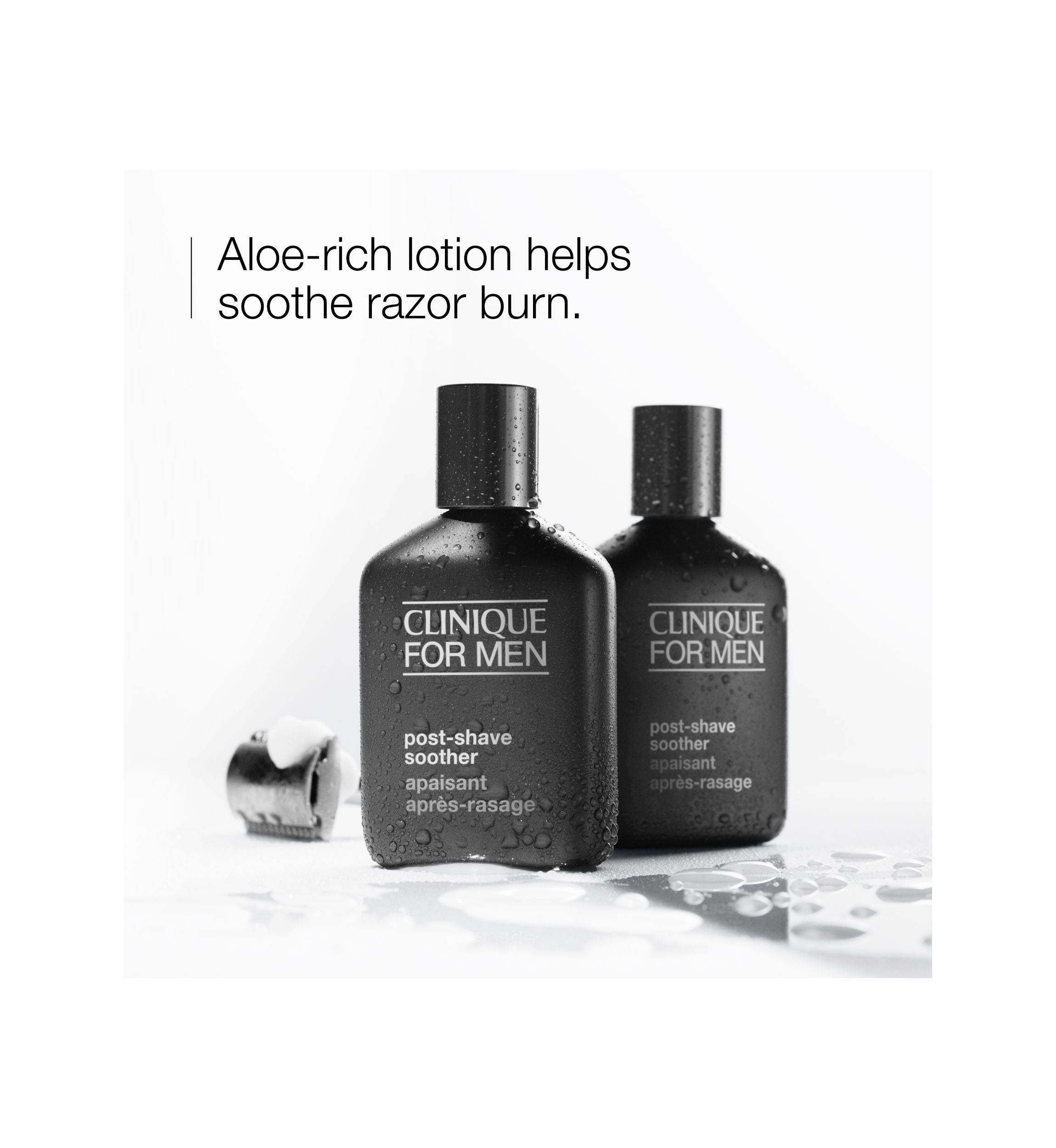 For Men™ Post-Shave Soother Lotion for Razor Burn + Dryness
