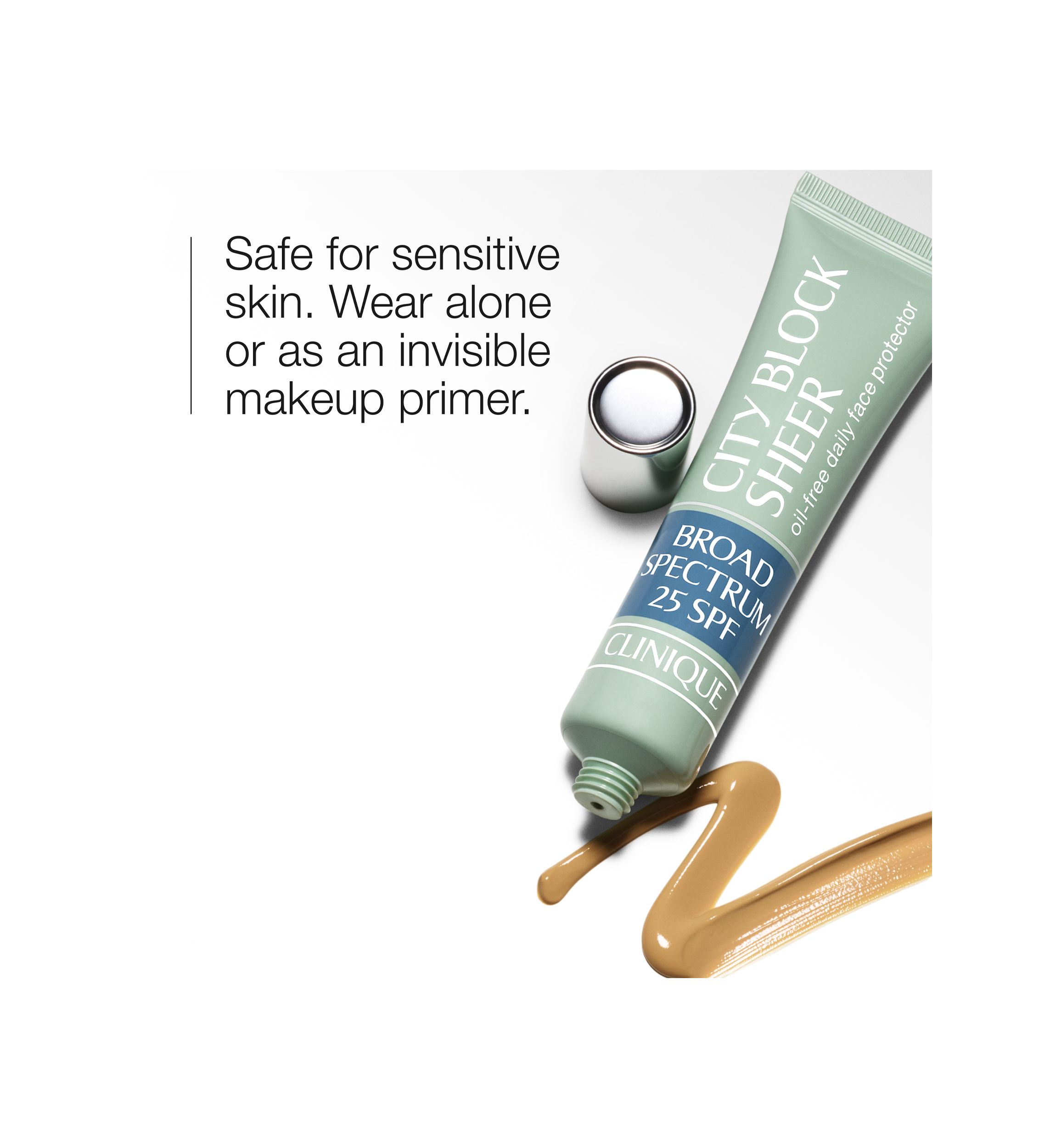 City Block™ Sheer Oil-Free Daily Face Protector Broad Spectrum SPF 25 Primer