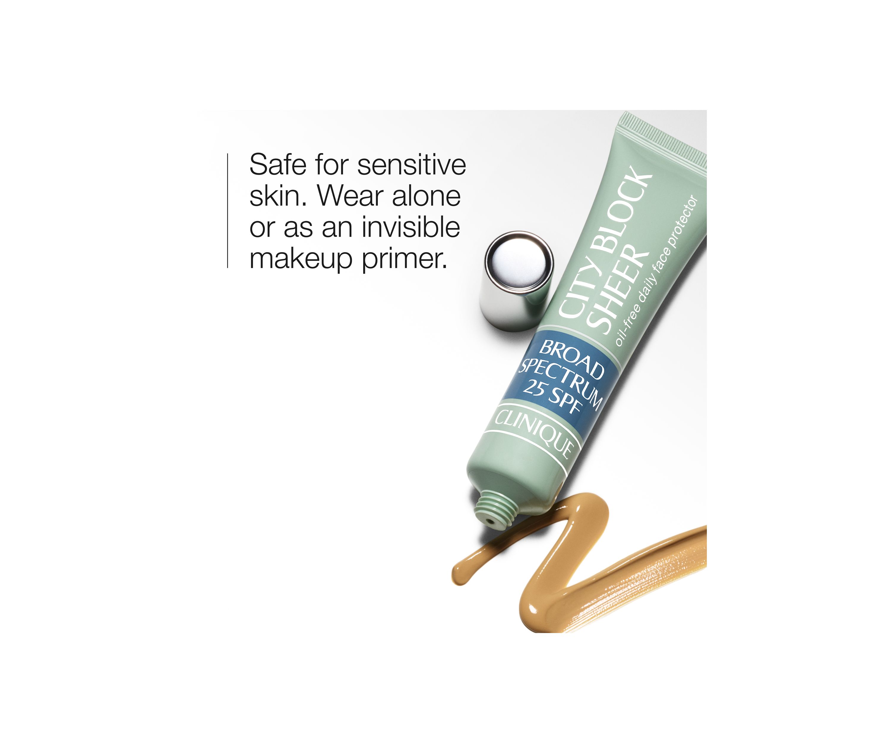 City Block™ Sheer Oil-Free Daily Face Protector Broad Spectrum SPF 25 Primer