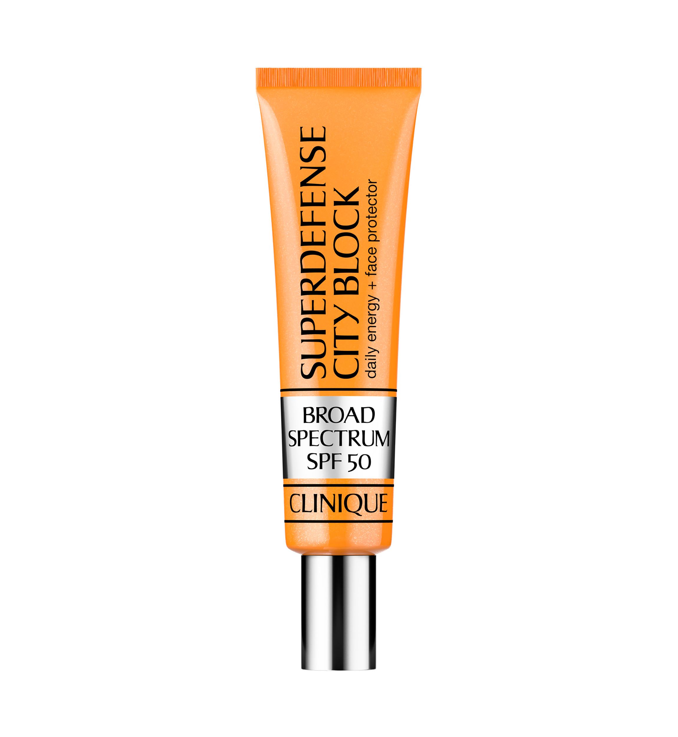 Superdefense™ City Block Broad Spectrum SPF 50 Daily Energy + Face Protector Primer