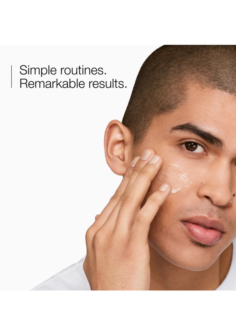 Daily Oil-Free Hydration Mens Skincare Set: Cleanse. Exfoliate. Hydrate - $53 Value!
