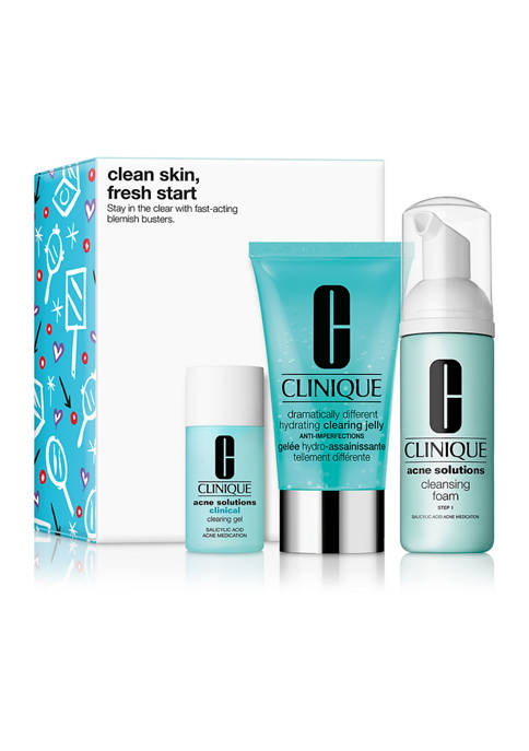 Clinique Clean Skin, Fresh Start: Acne Set