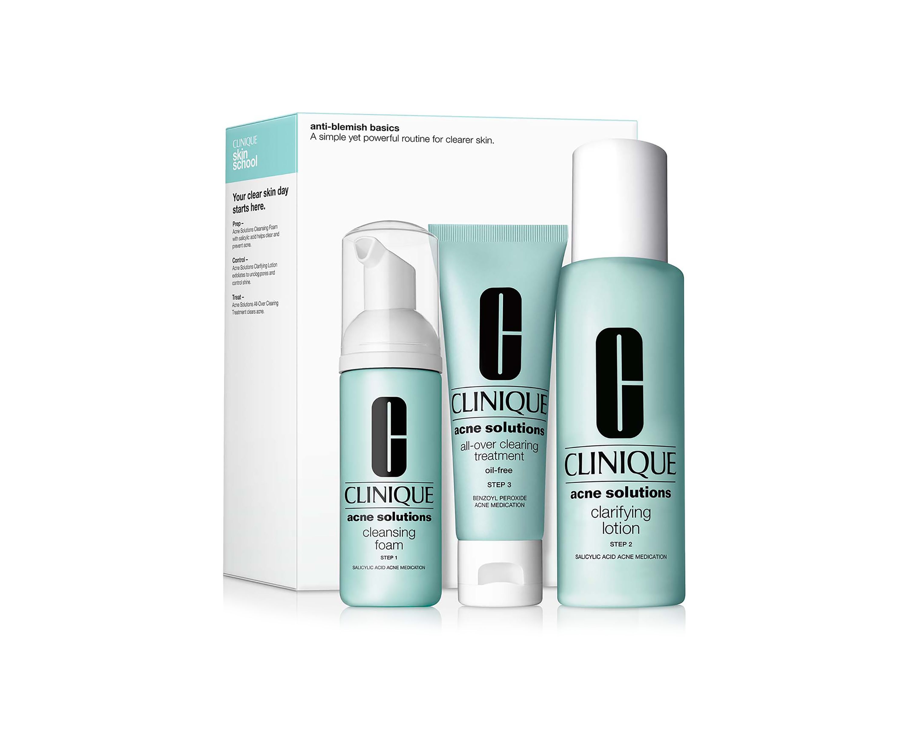 Acne Basics: Acne Solutions™ Skincare Set 