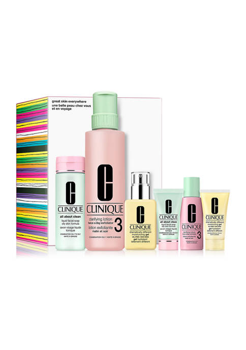 Clinique Great Skin Everywhere: Skincare Set For Oilier