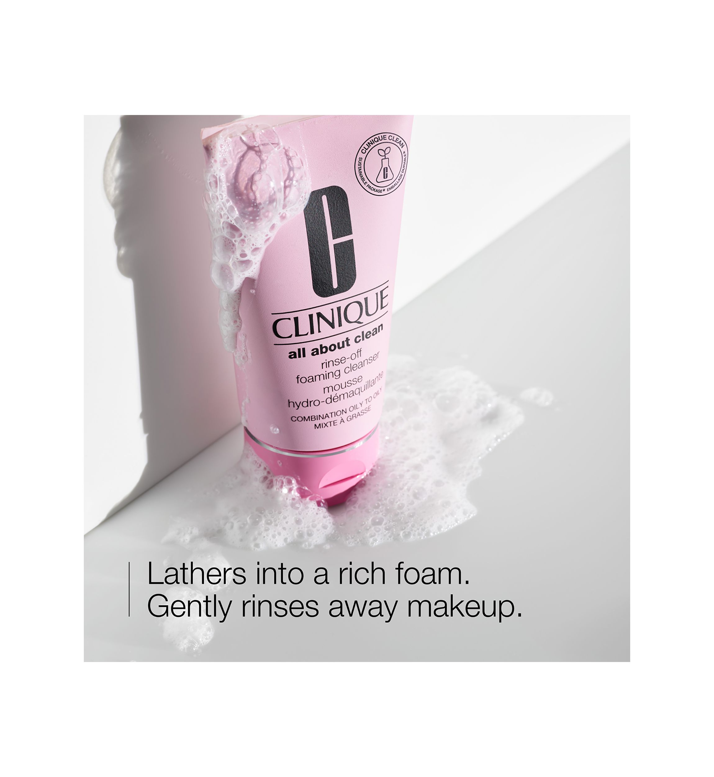  All About Clean™ Rinse-Off Foaming Face Cleanser 