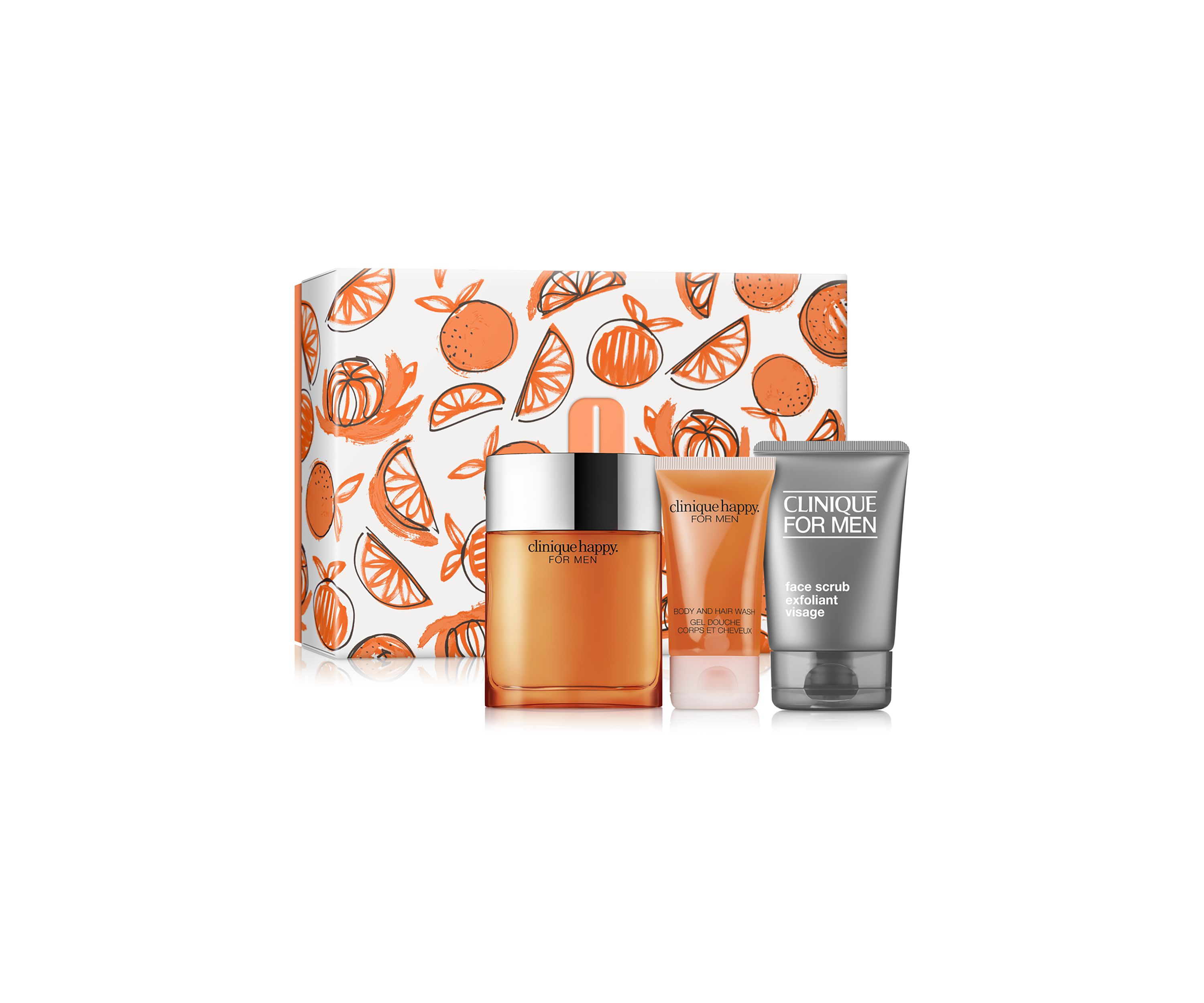 Happy For Him Mens Fragrance & Grooming Gift Set - $180 Value!