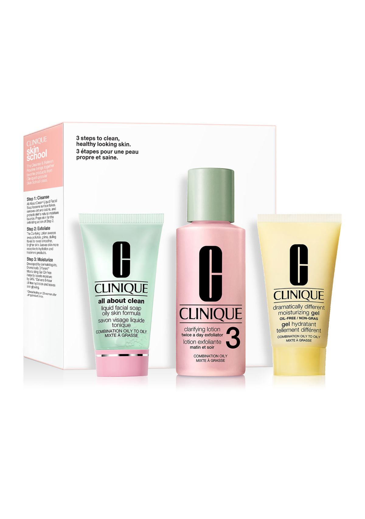 Skin School Supplies: Cleanser Refresher Course Set - Combination Oily