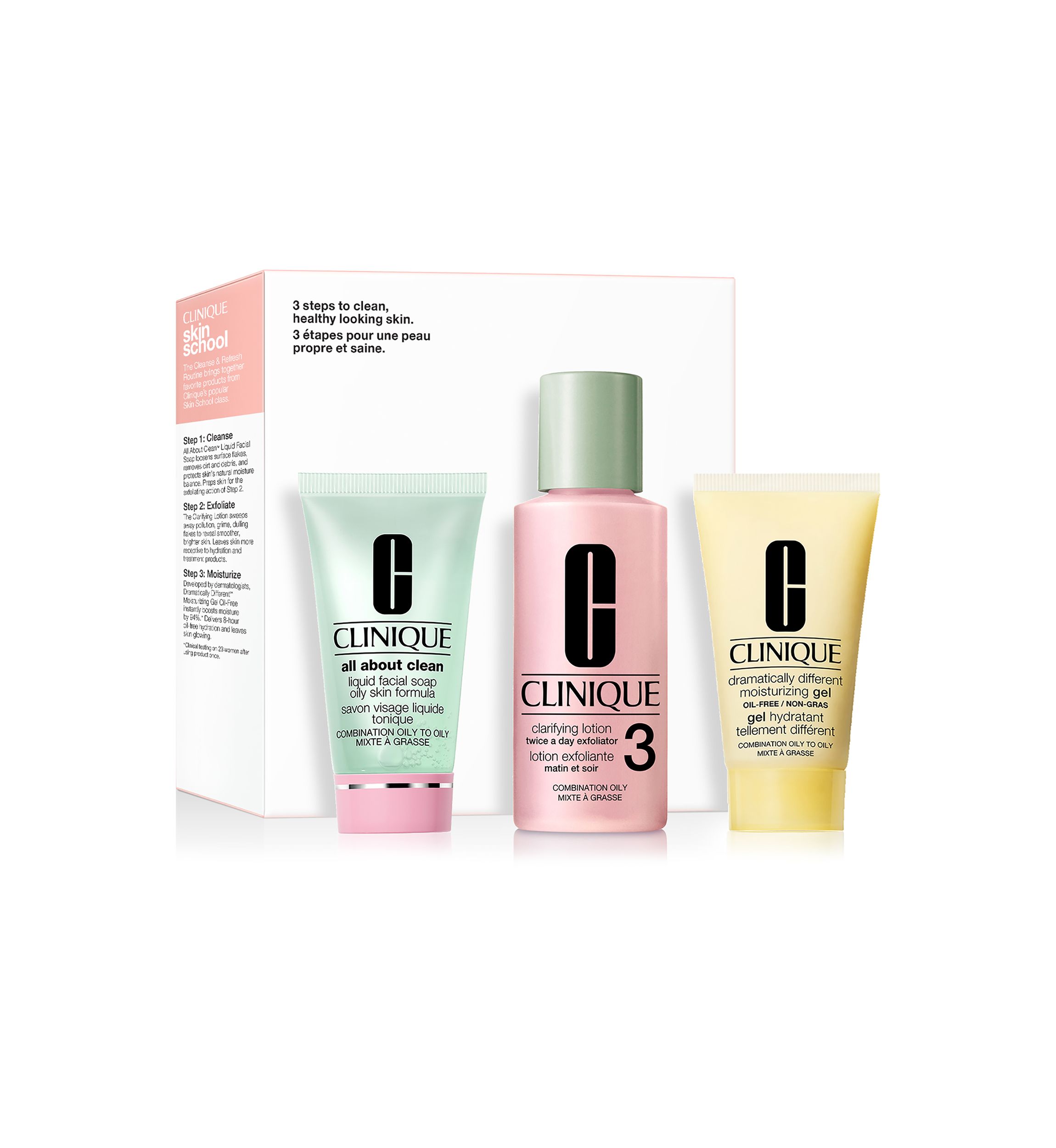Skin School Supplies: Cleanser Refresher Course Set - Combination Oily