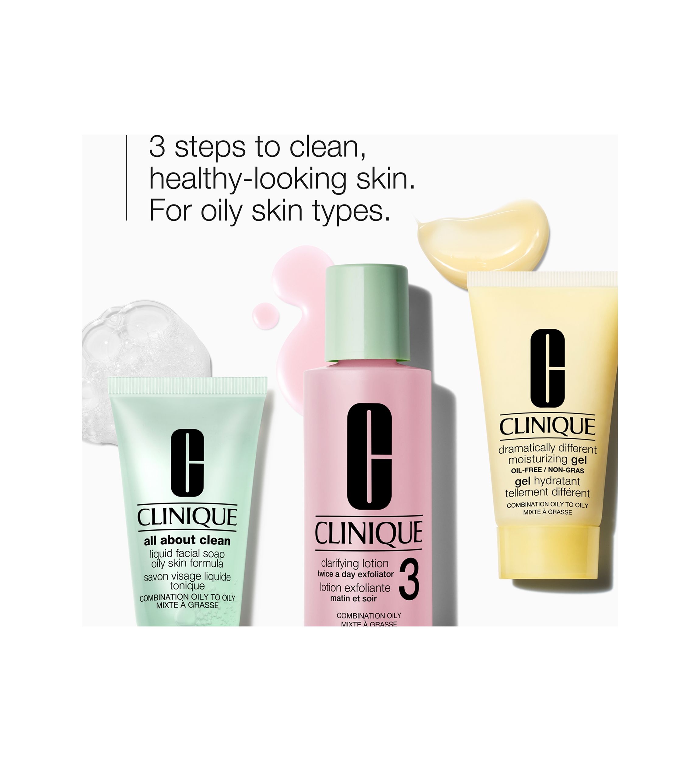 Skin School Supplies: Cleanser Refresher Course Set - Combination Oily