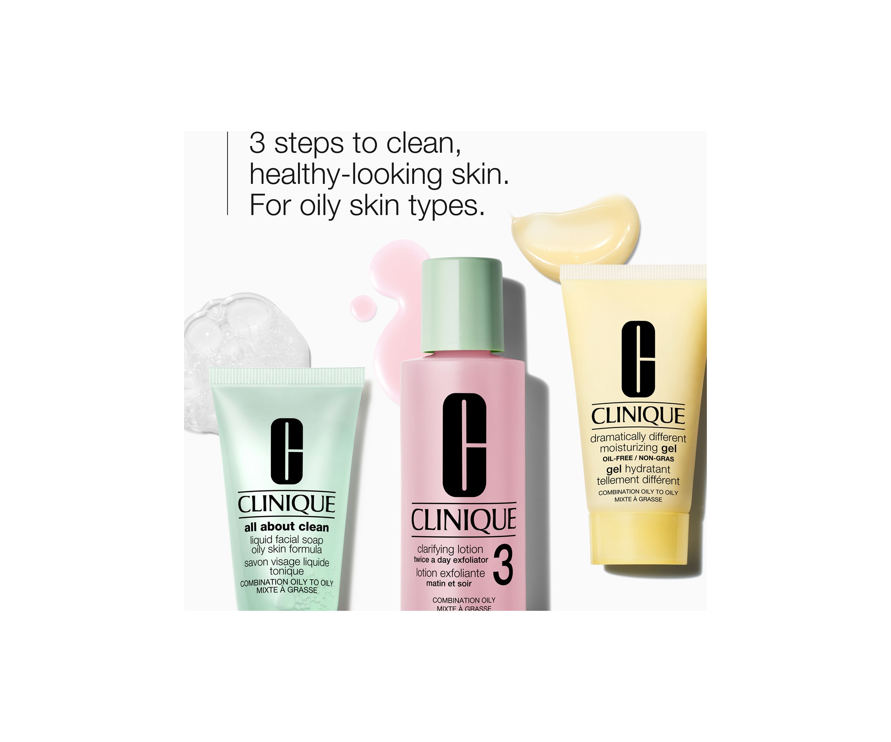 Skin School Supplies: Cleanser Refresher Course Set - Combination Oily