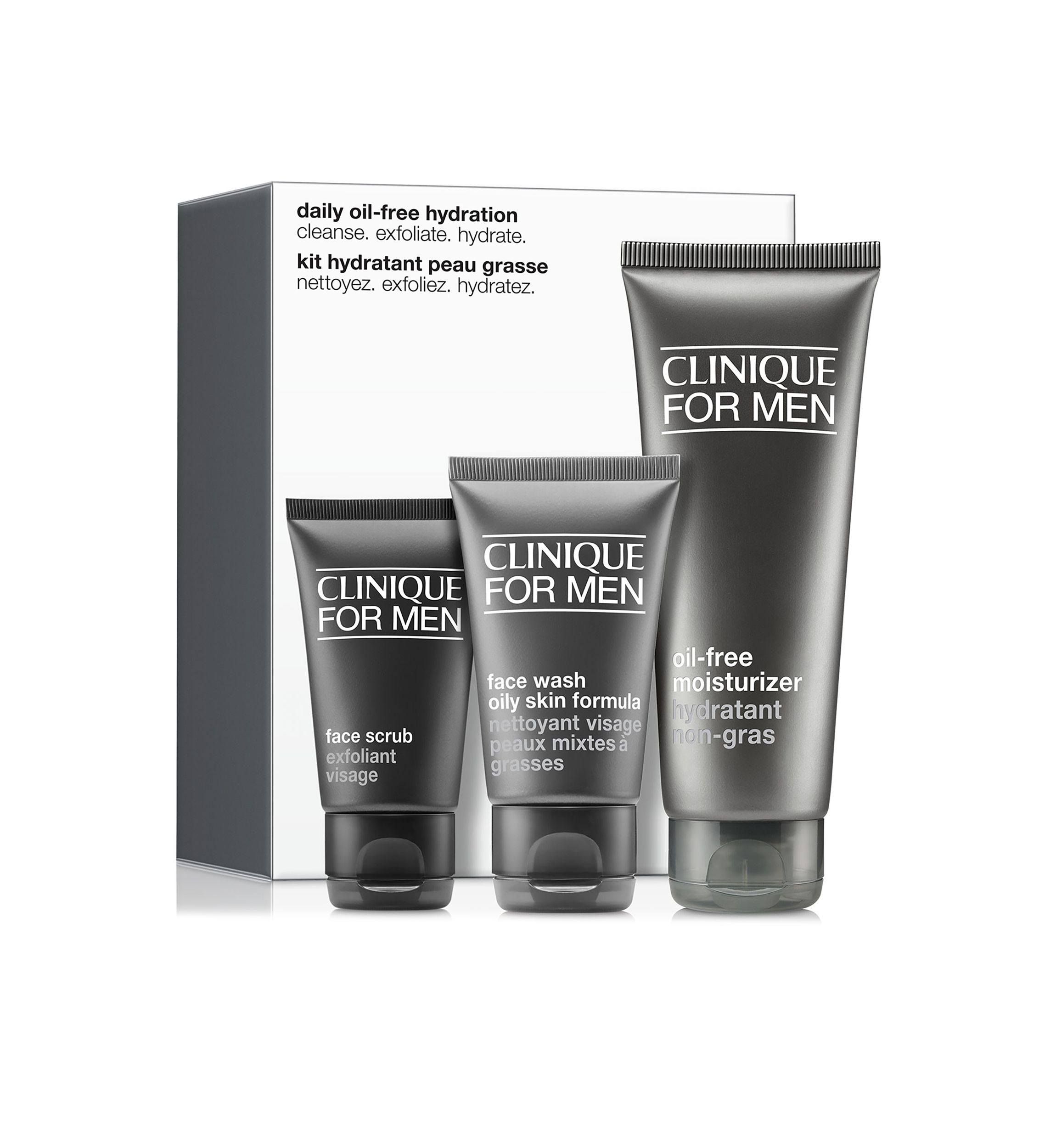 Daily Oil-Free Hydration Skincare Set for Men - $48.50 Value!