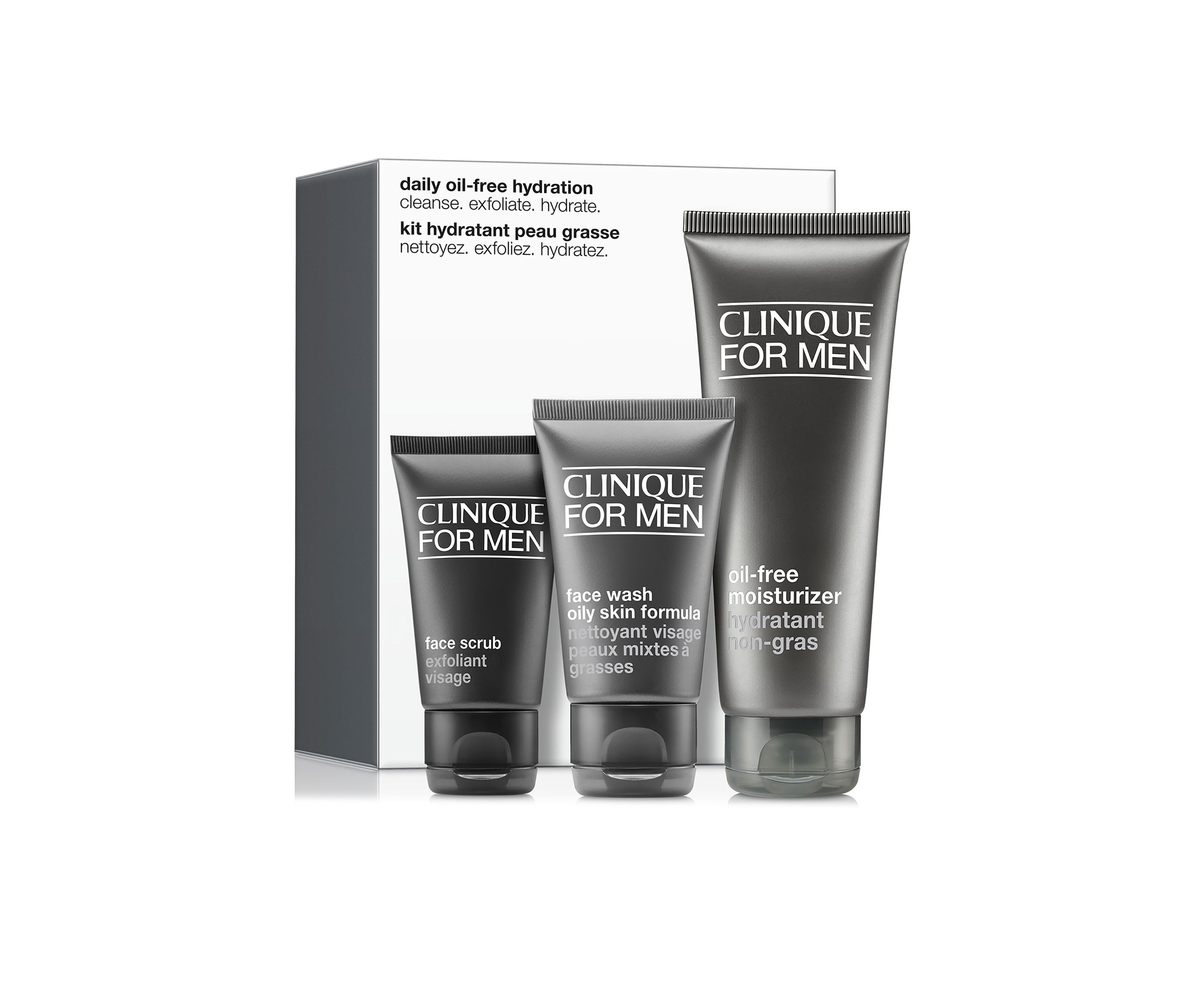 Daily Oil-Free Hydration Skincare Set for Men - $48.50 Value!