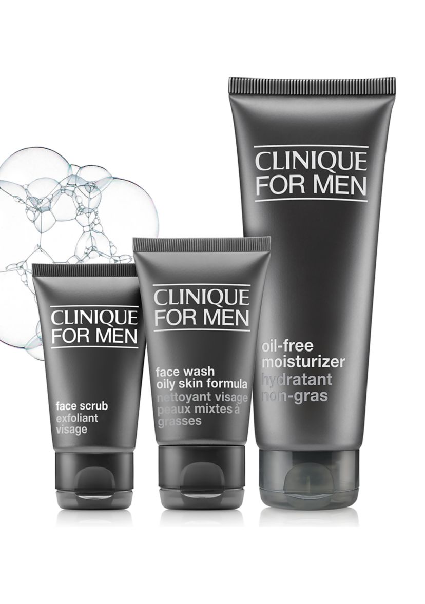 Daily Oil-Free Hydration Skincare Set for Men - $48.50 Value!