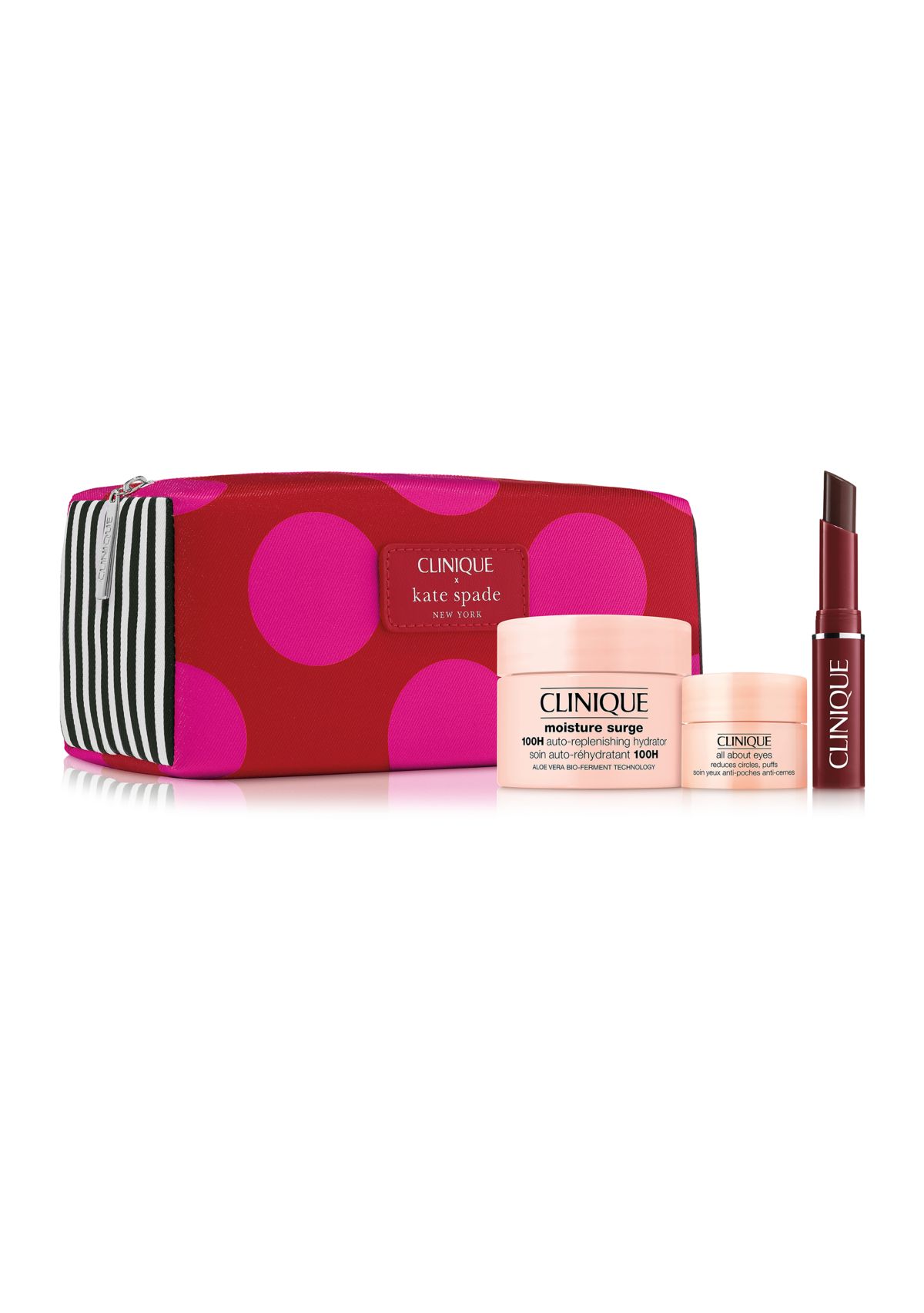 Free 4-Piece gift with $50 Clinique Purchase.