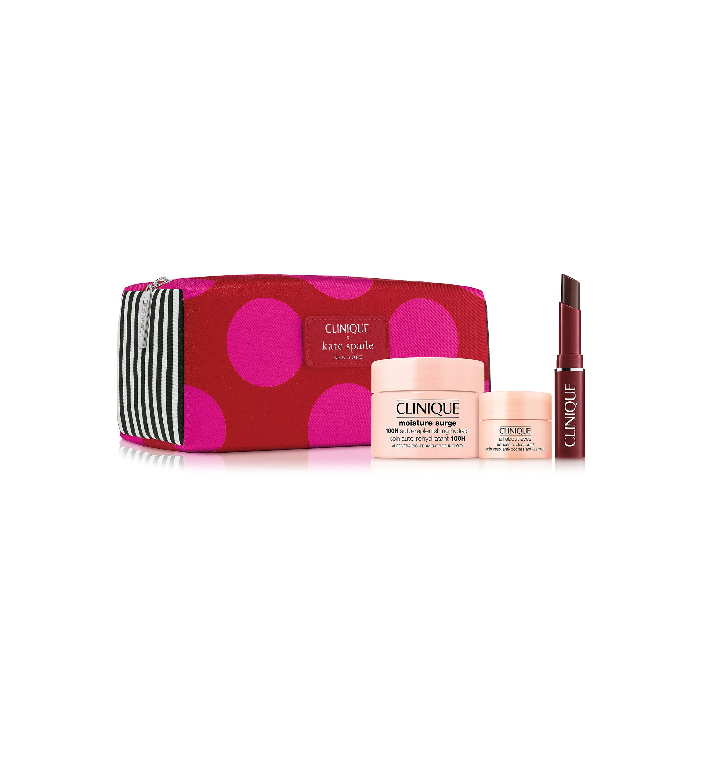 Free 4-Piece gift with $50 Clinique Purchase.