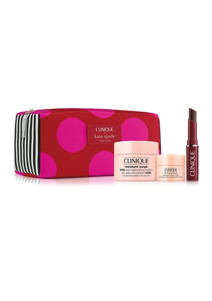 Free 4-Piece gift with $50 Clinique Purchase.