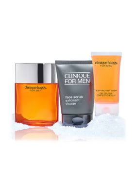 Happy For Him Men's Skincare & Fragrance Set - A $118 Value!